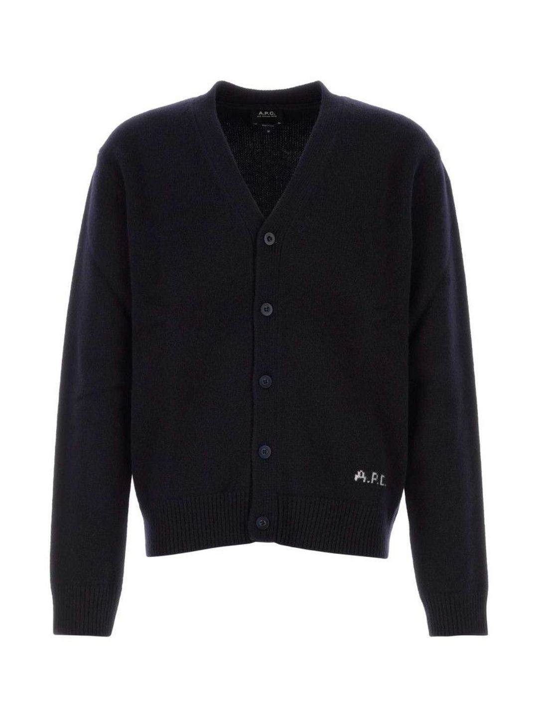 a.p.c. Dark Blue Regular Cardigans-picture-32