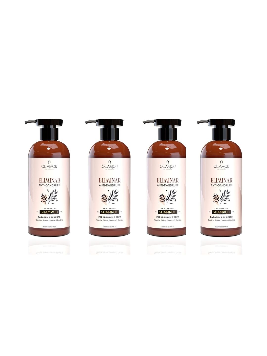OLAMOR Set Of 4 Eliminar Anti Dandruff Shampoo - 300 ml Each-picture-36