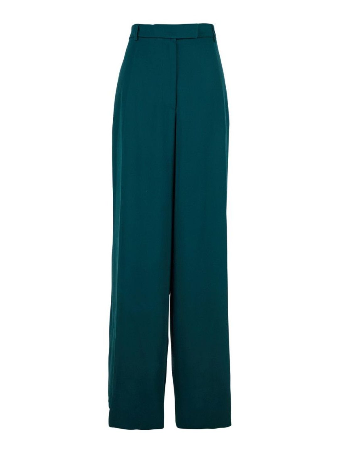dries van noten Blue Relaxed Flat Front Pants-picture-32