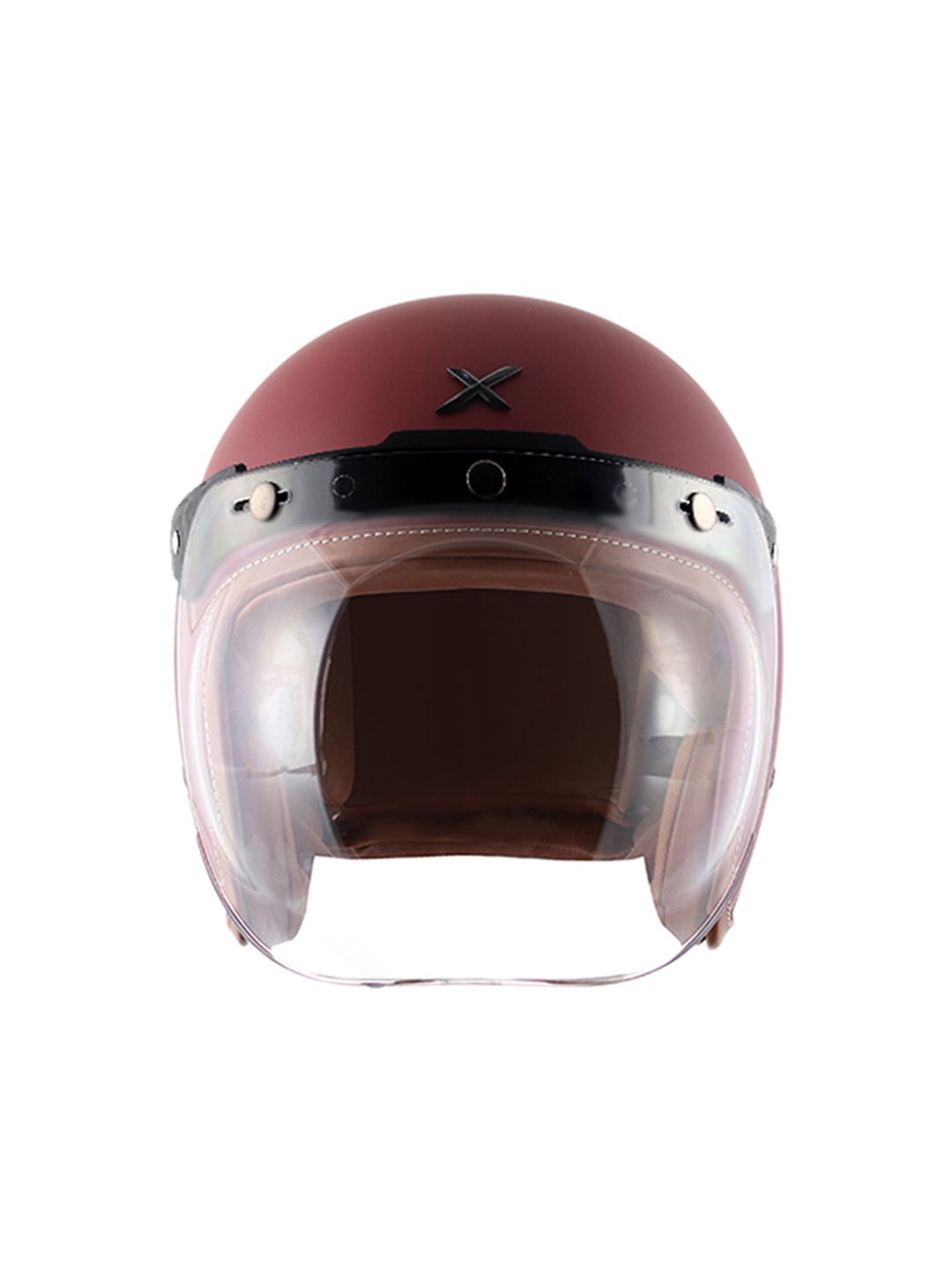Axor Retro Jet Dull Chestnut Red Helmet - XL-image-4
