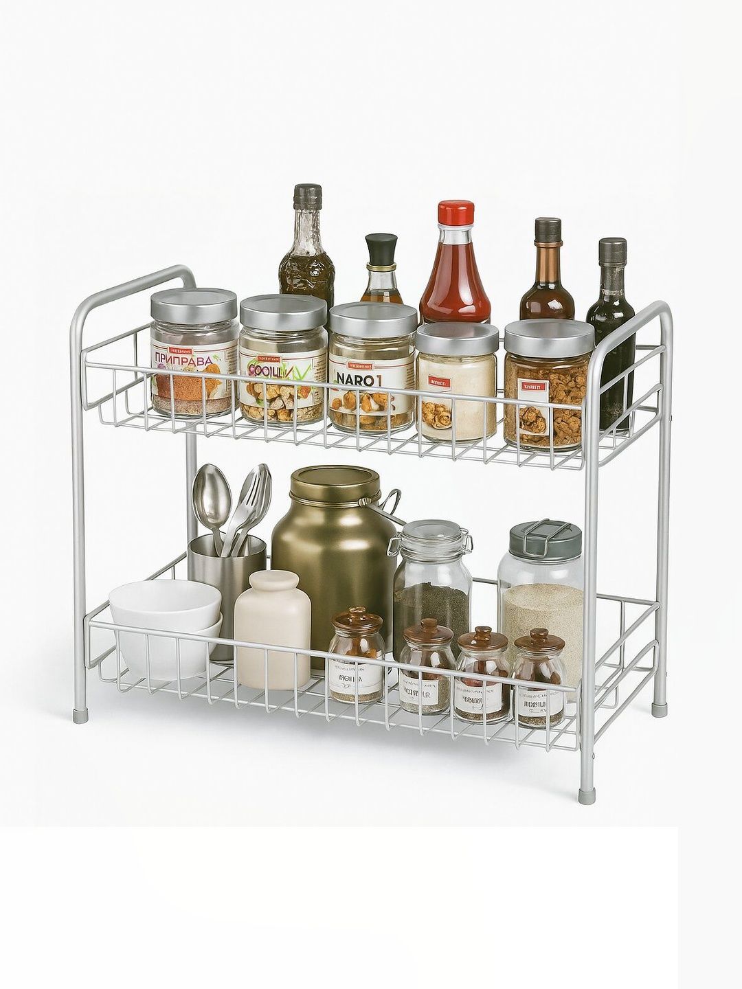 ProGrade White Set of 1 Portable Racks Organisers-picture-31