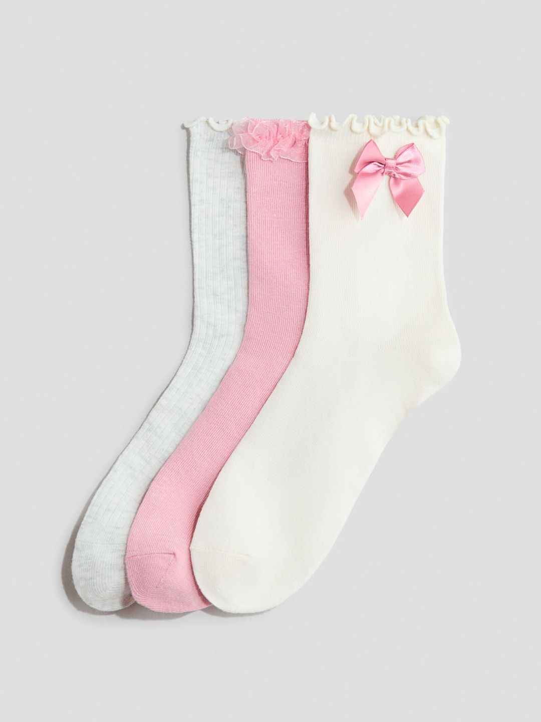 H&M Girls Above Ankle Socks-picture-36