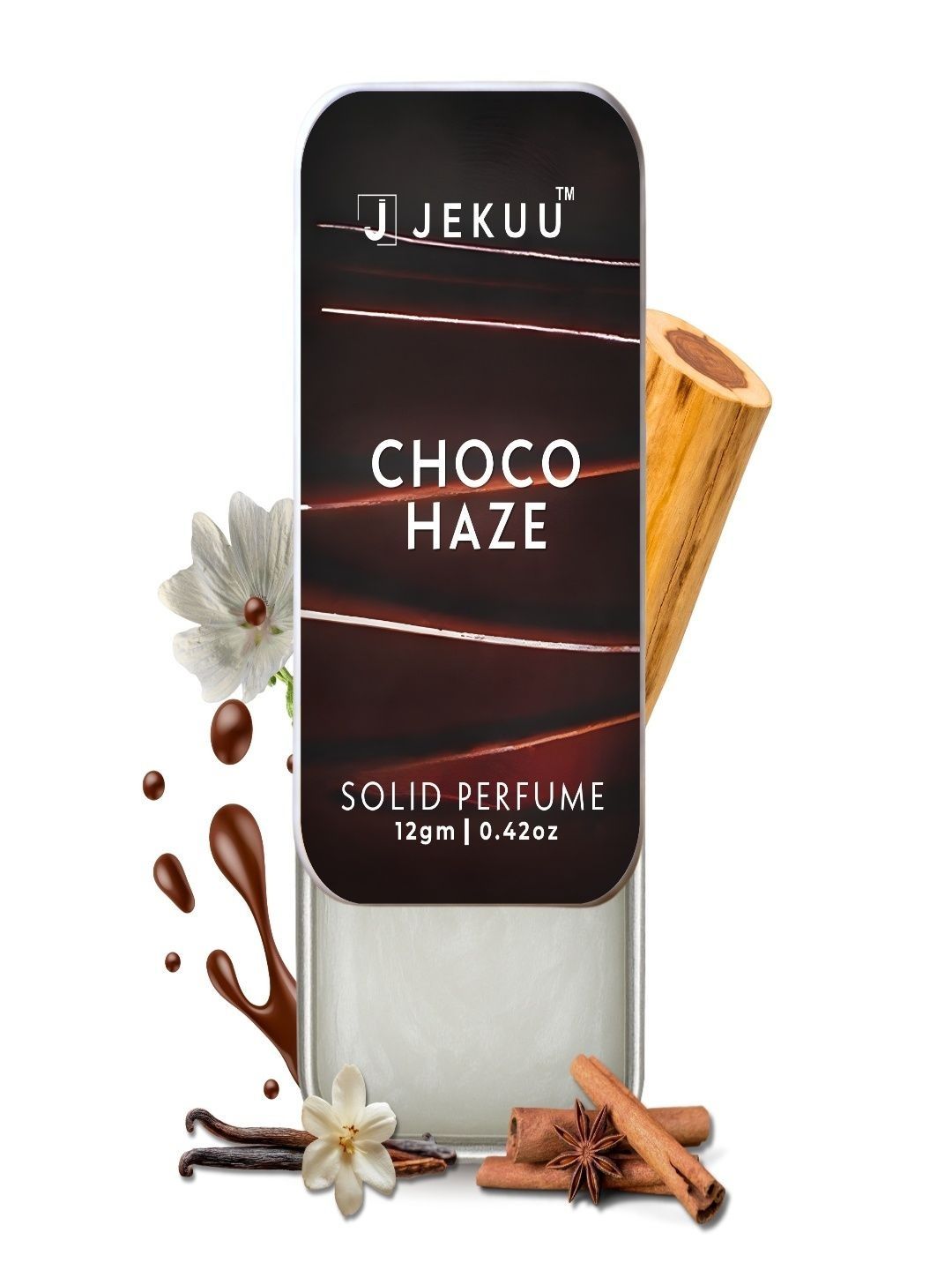 JEKUU Choco Haze Solid Perfume - 12 g-picture-56