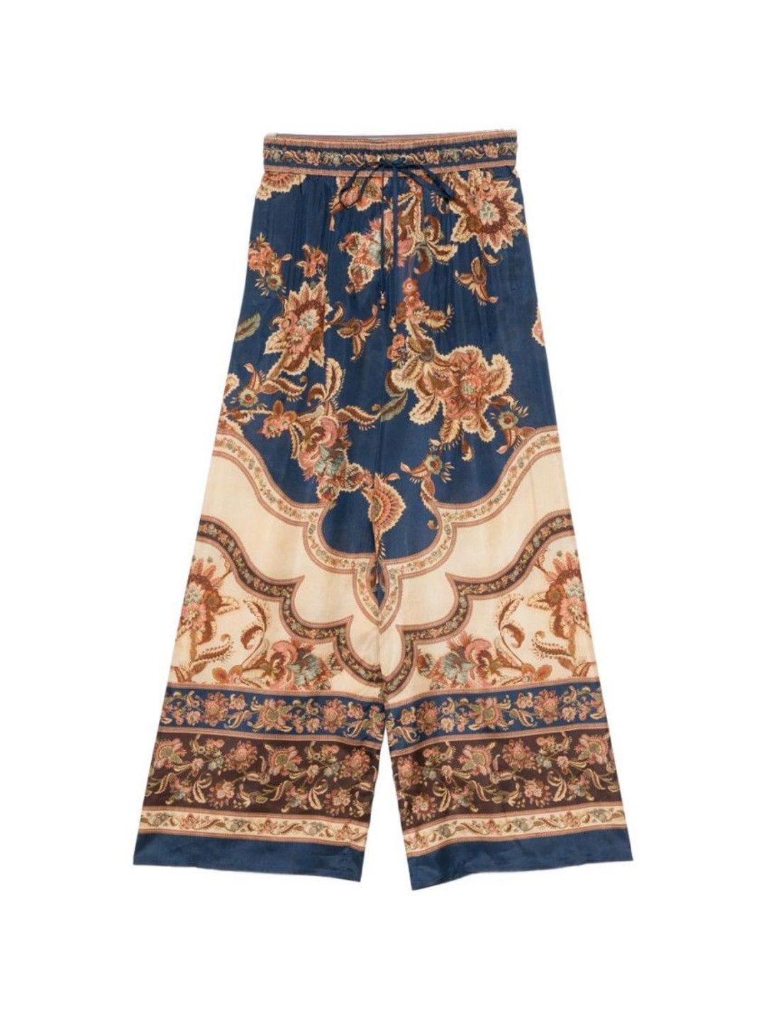 zimmermann Blue Printed Silk Trouser-picture-49
