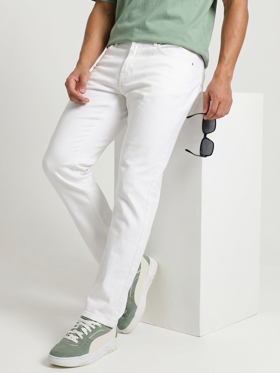 The Roadster Life Co. Men Coloured Regular Fit Stretchable Jeans-picture-28