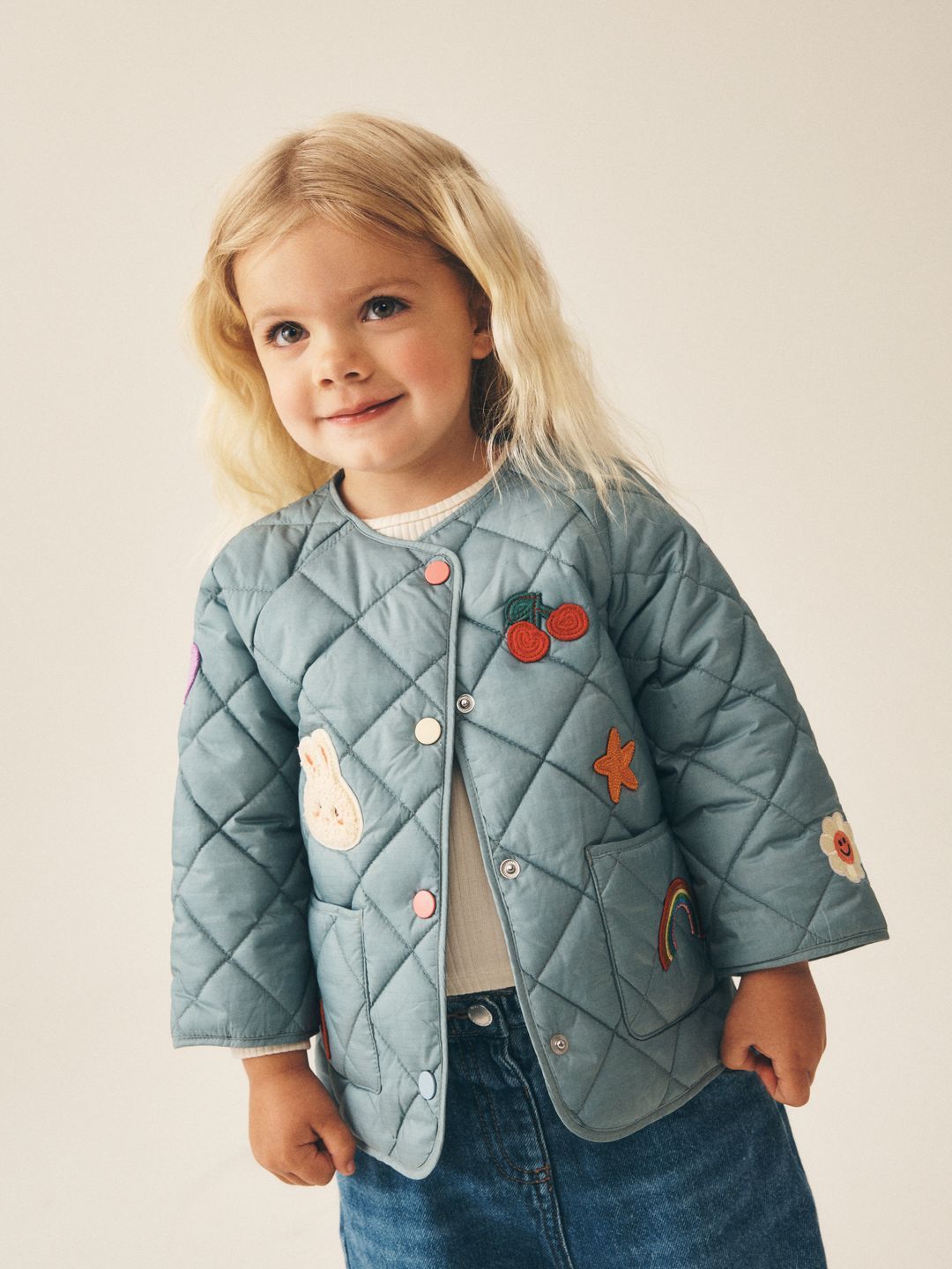 NEXT Girls Quilted Jacket-picture-17