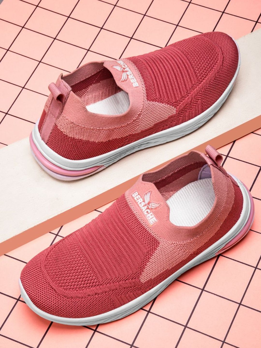 BERSACHE Women Colourblocked Sneakers-picture-11