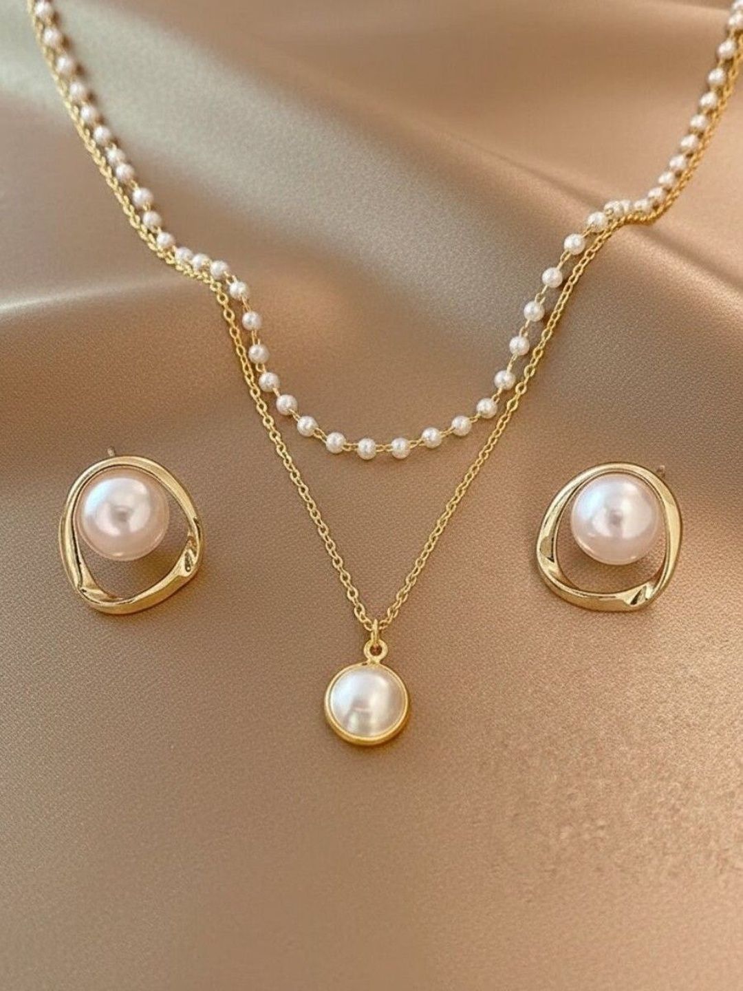 Tiso Gold-Plated Layered Necklace-picture-47