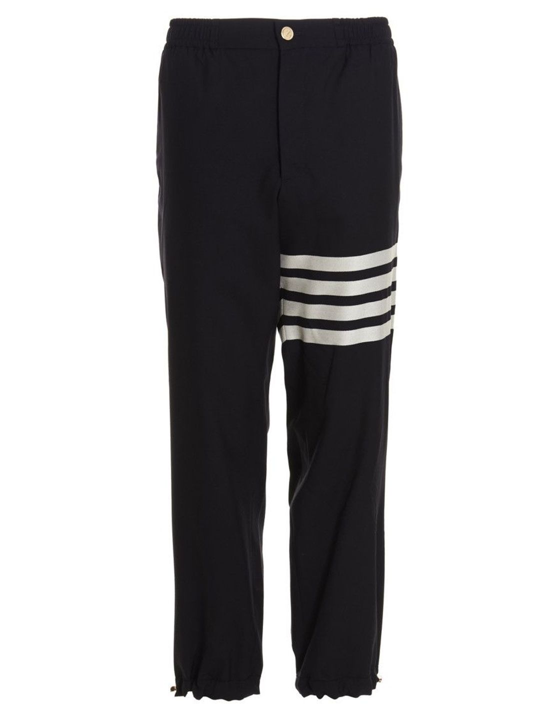 thom browne Blue Wool Stripes Joggers-picture-24