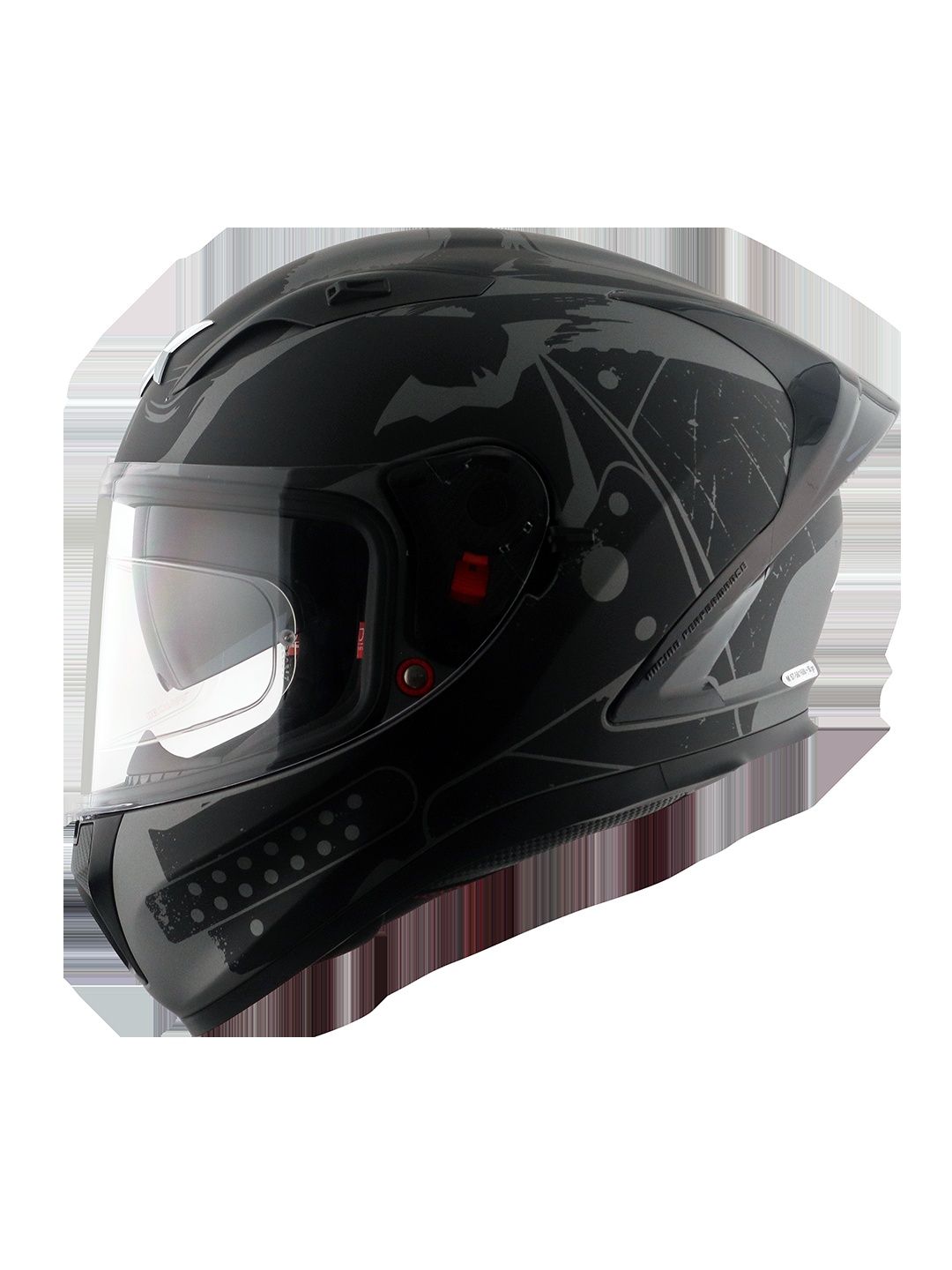Axor Street DC Batman Full Face Helmet-Dull Anthracite Black-L-image-2