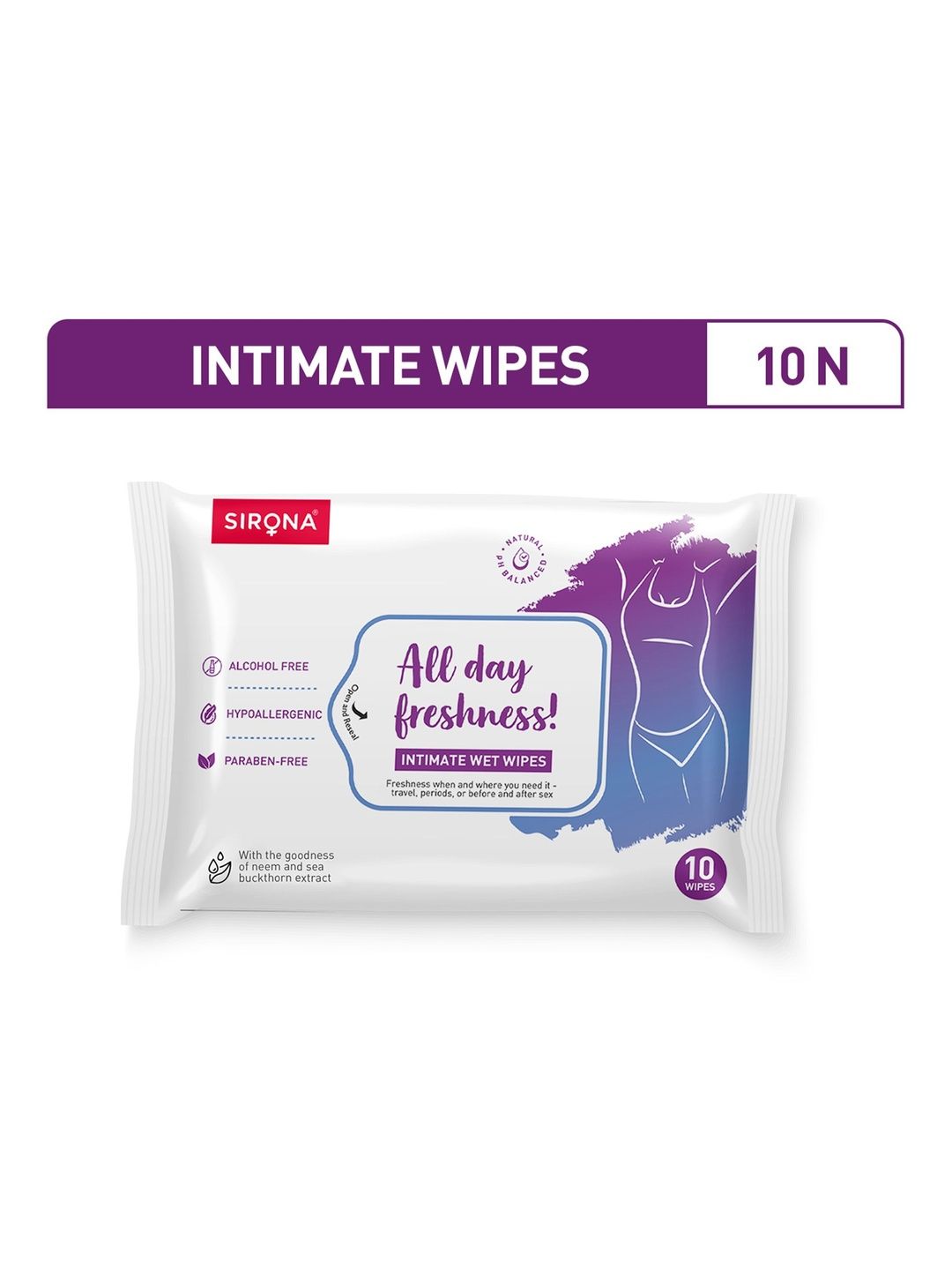 Sirona Women Intimate Wet Wipes-picture-14