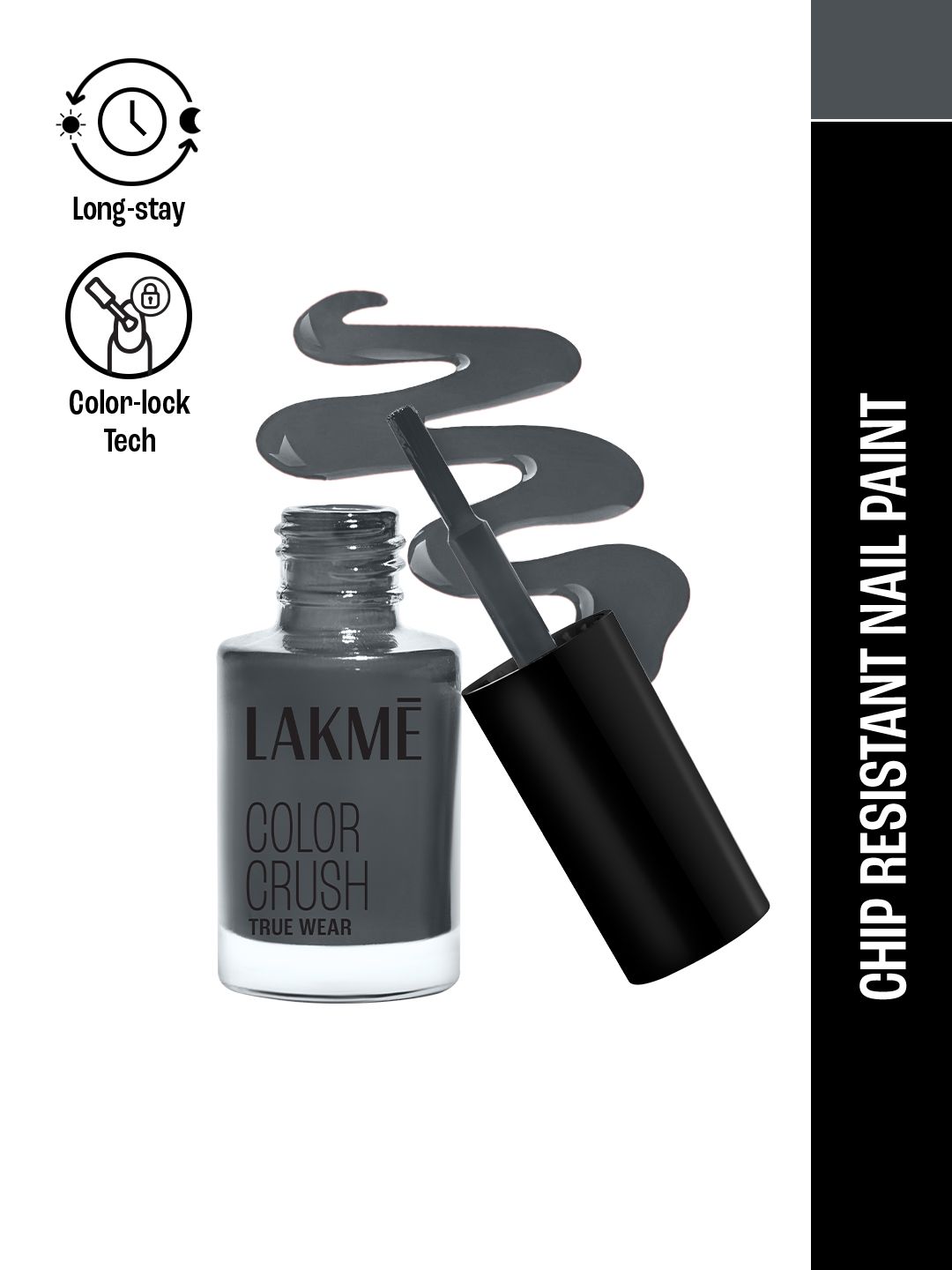 Lakme Lakme True Wear Color Crush Chip Resistant & Long Lasting Vibrant Nail Polish 6ml - 14