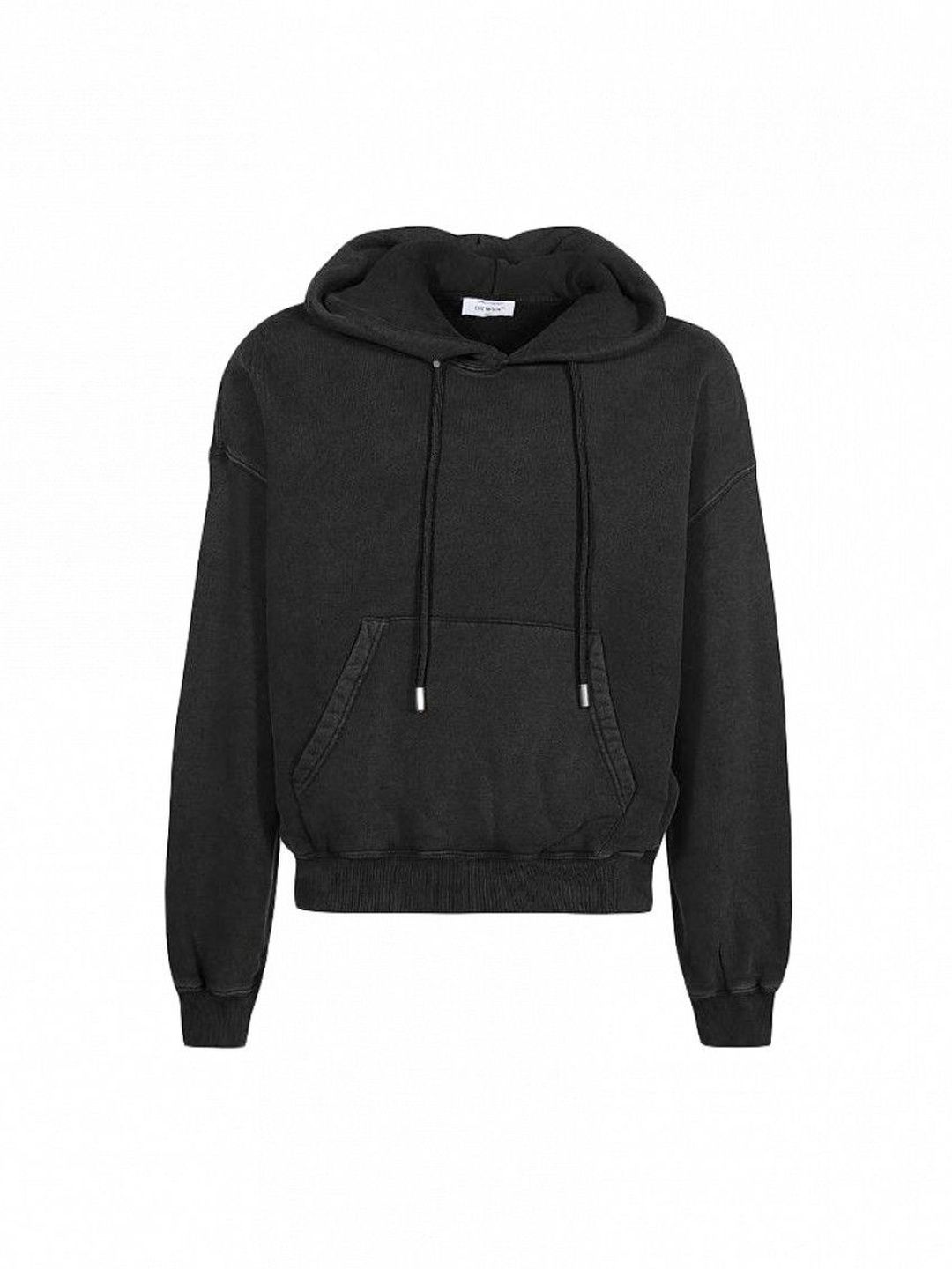 off-white Black Super Moon cotton hoodie-picture-21