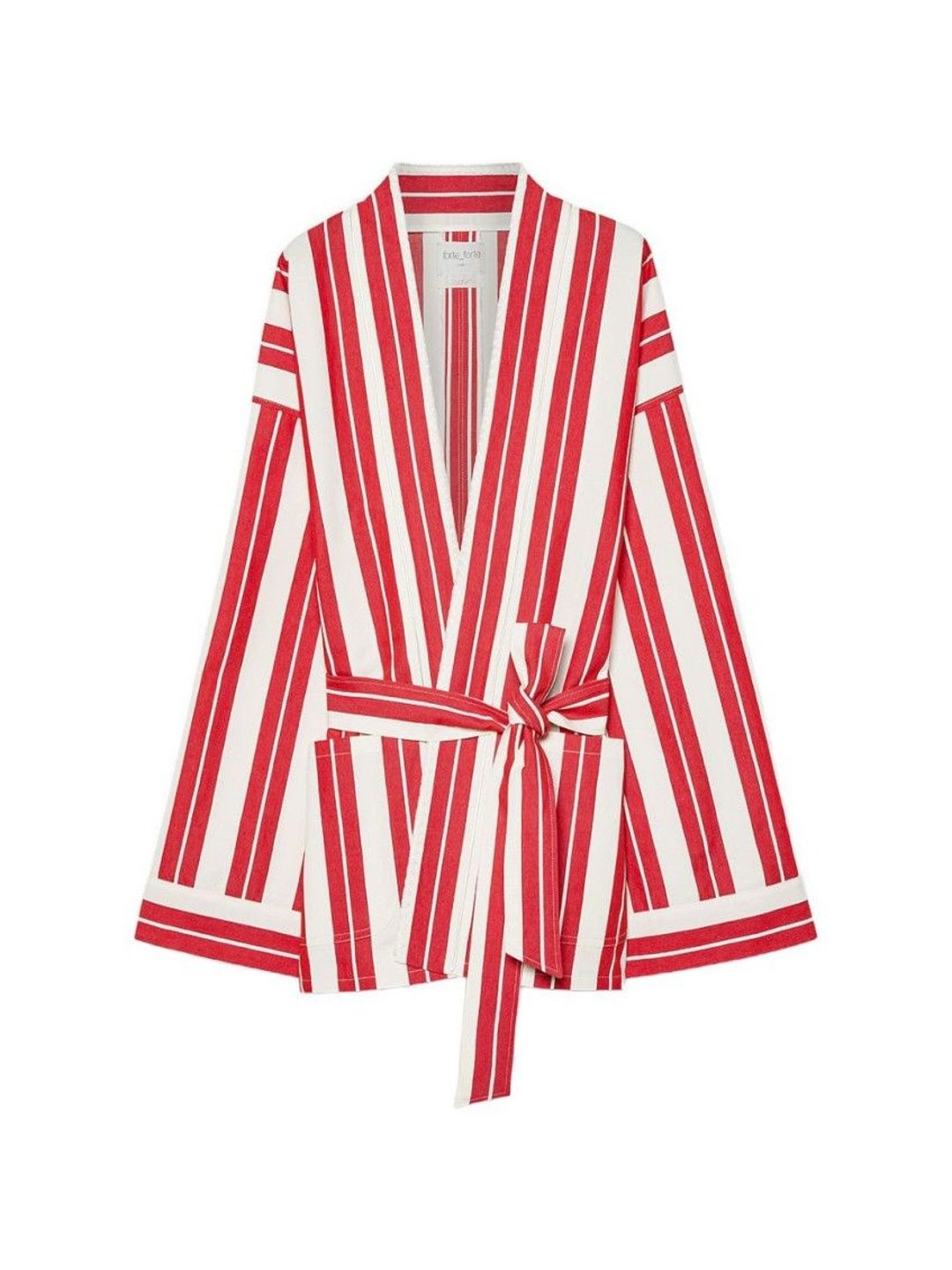 forte forte Red Stripes Shawl Lapel Blazer-picture-39