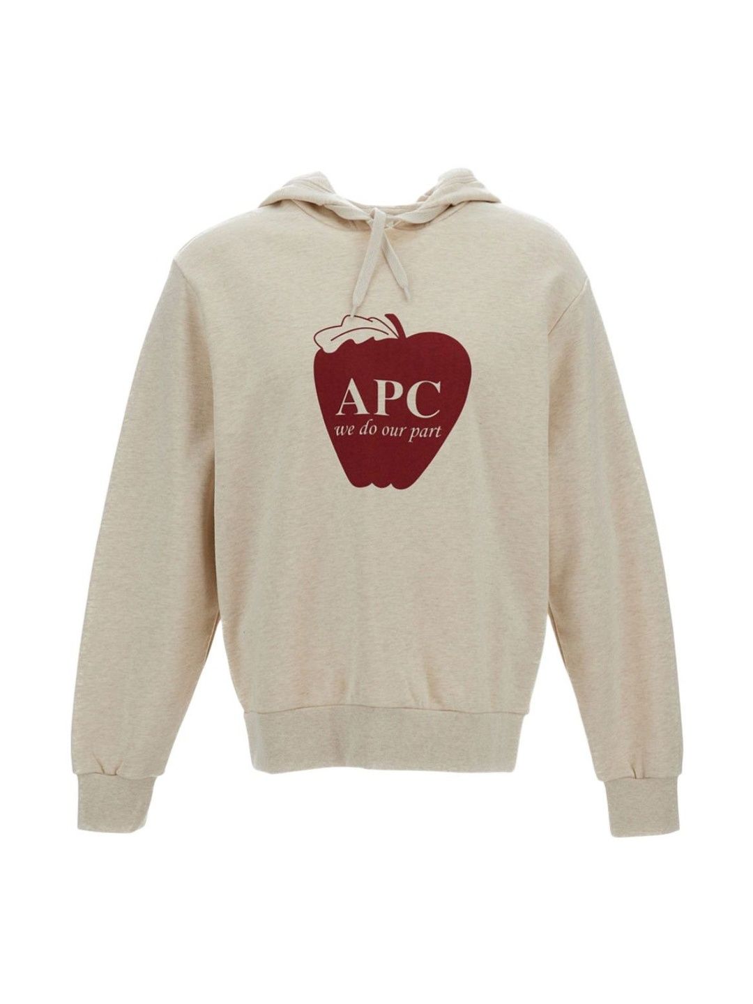 a.p.c. Beige Hood Sweatshirt-picture-28