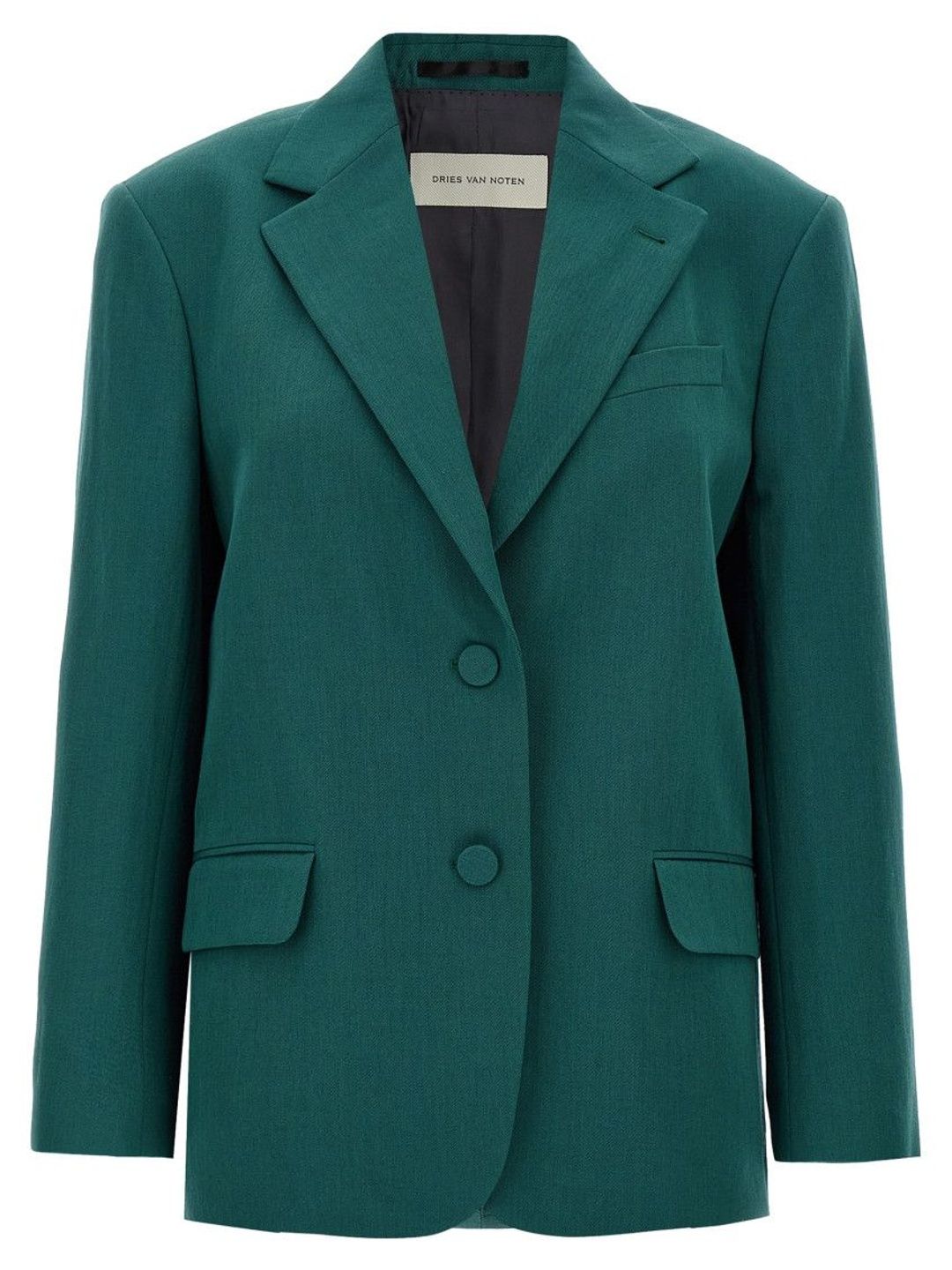 dries van noten Green Birdy Blazer-picture-33