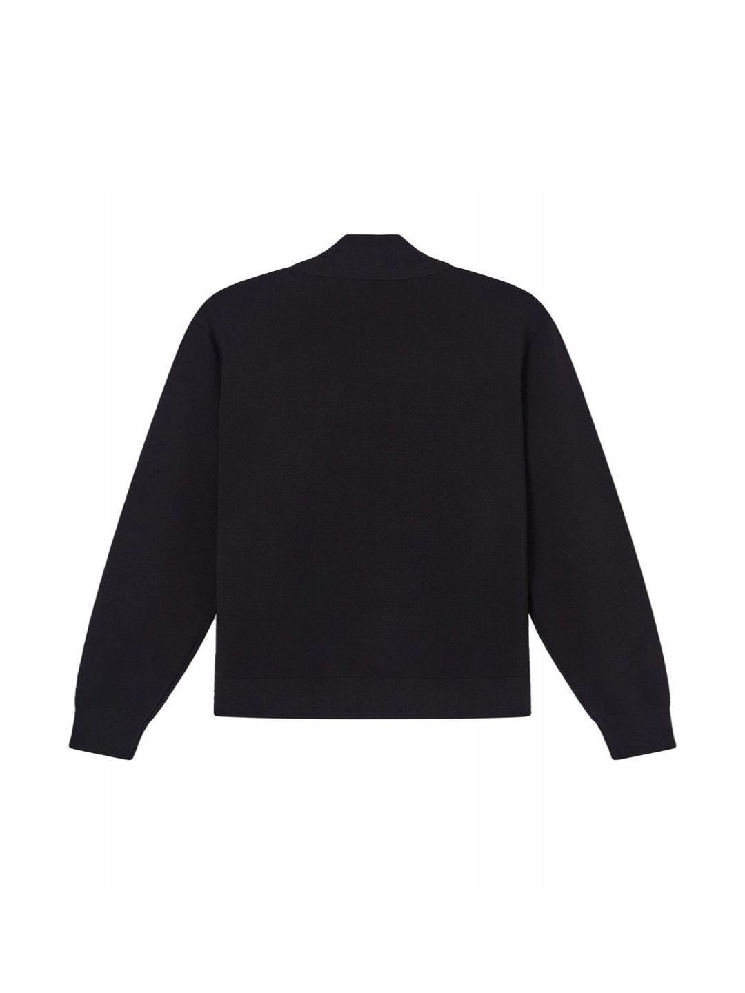 Grey Solid Crew Neck Sweatshirt-image-36