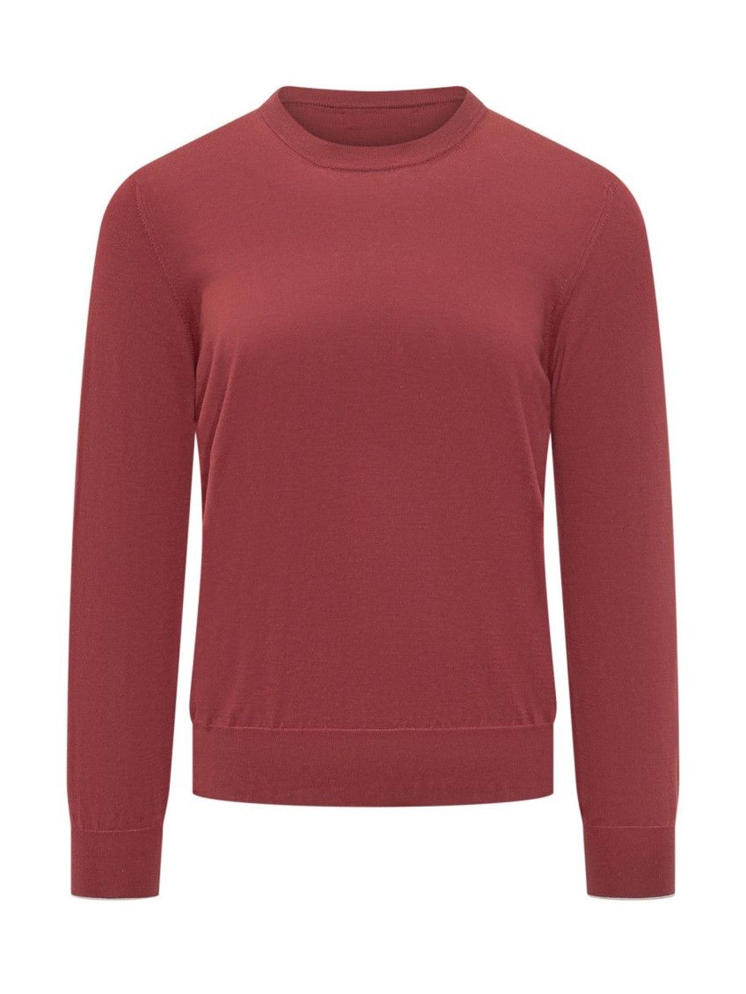 brunello cucinelli Red Crew Neck Sweaters-picture-55