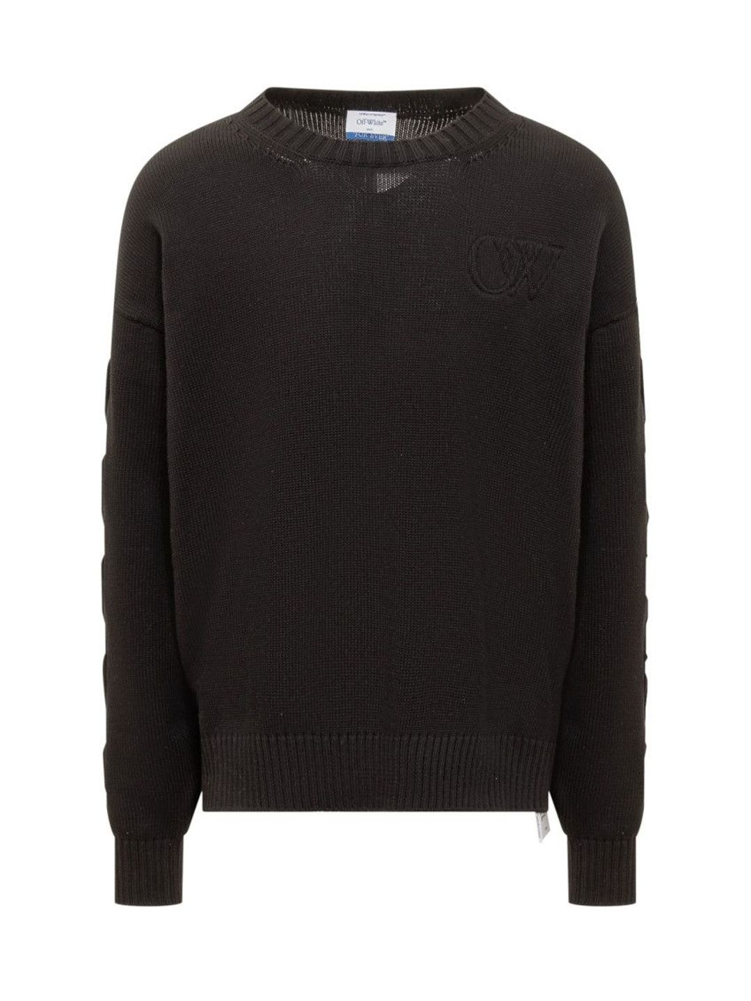 off-white Black Oversized Sweaters-picture-36