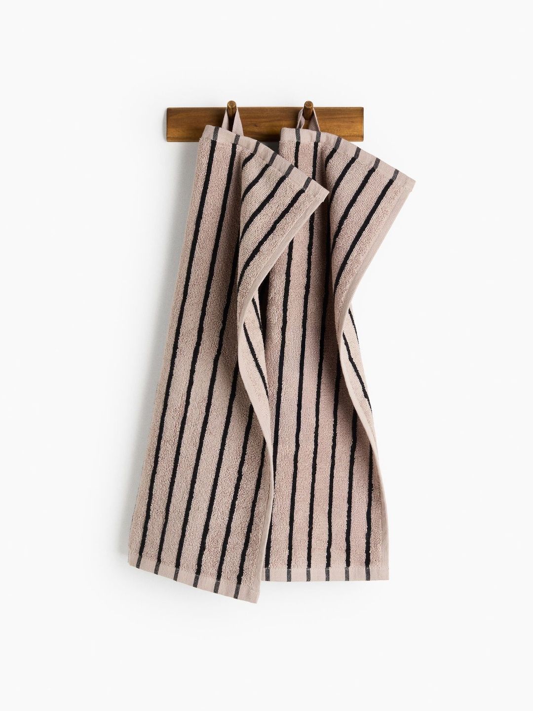 H&M Beige Striped Bath Towel-picture-35