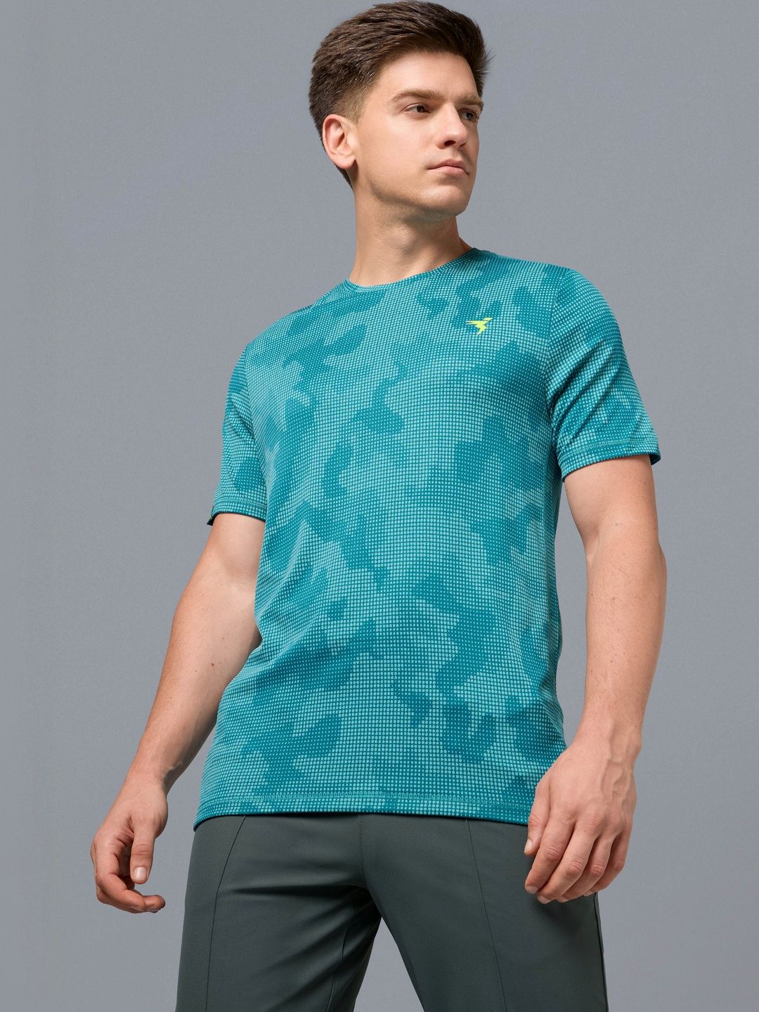 Technosport Men Printed Slim Fit T-shirt-picture-28