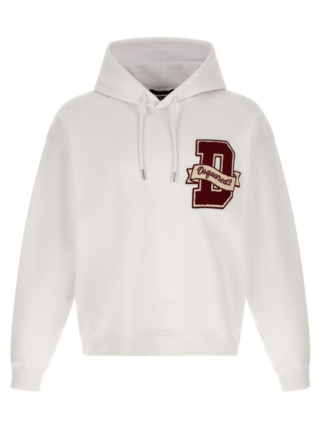 White Logo Hoodie-image-32