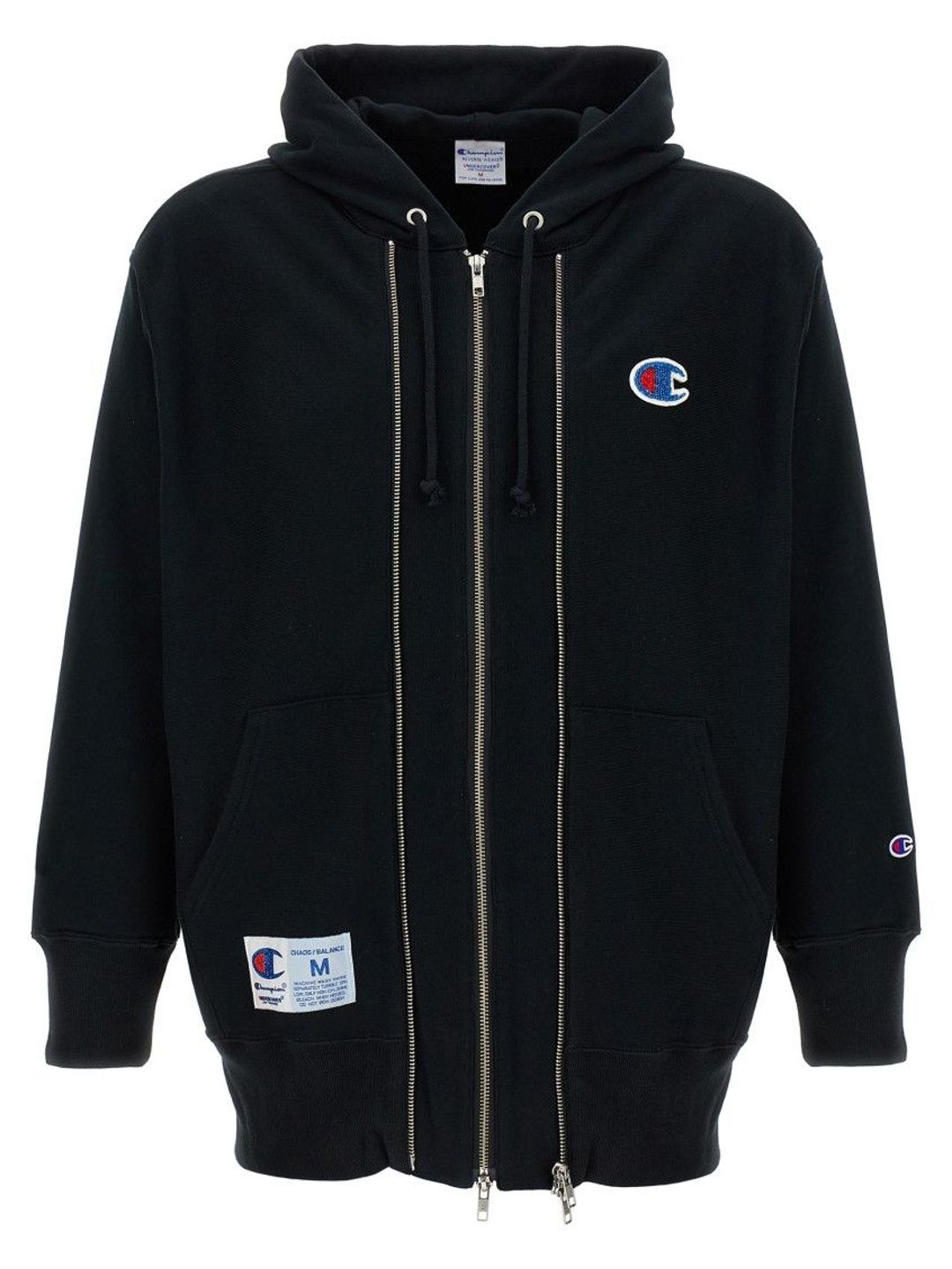 undercover Black Zip Up Hoodie-picture-12