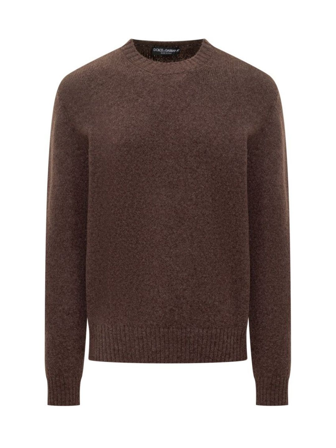 dolce & gabbana Brown Crew Neck Sweaters-picture-33