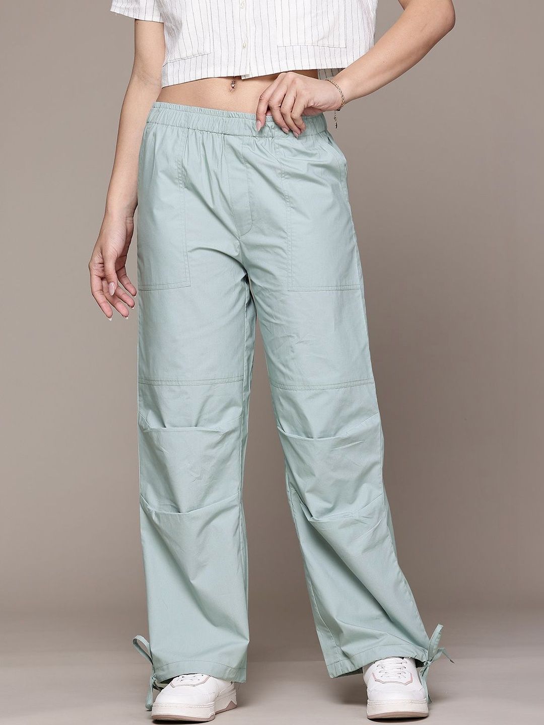 CORSICA Women Comfort Loose Fit High-Rise Trousers-picture-18