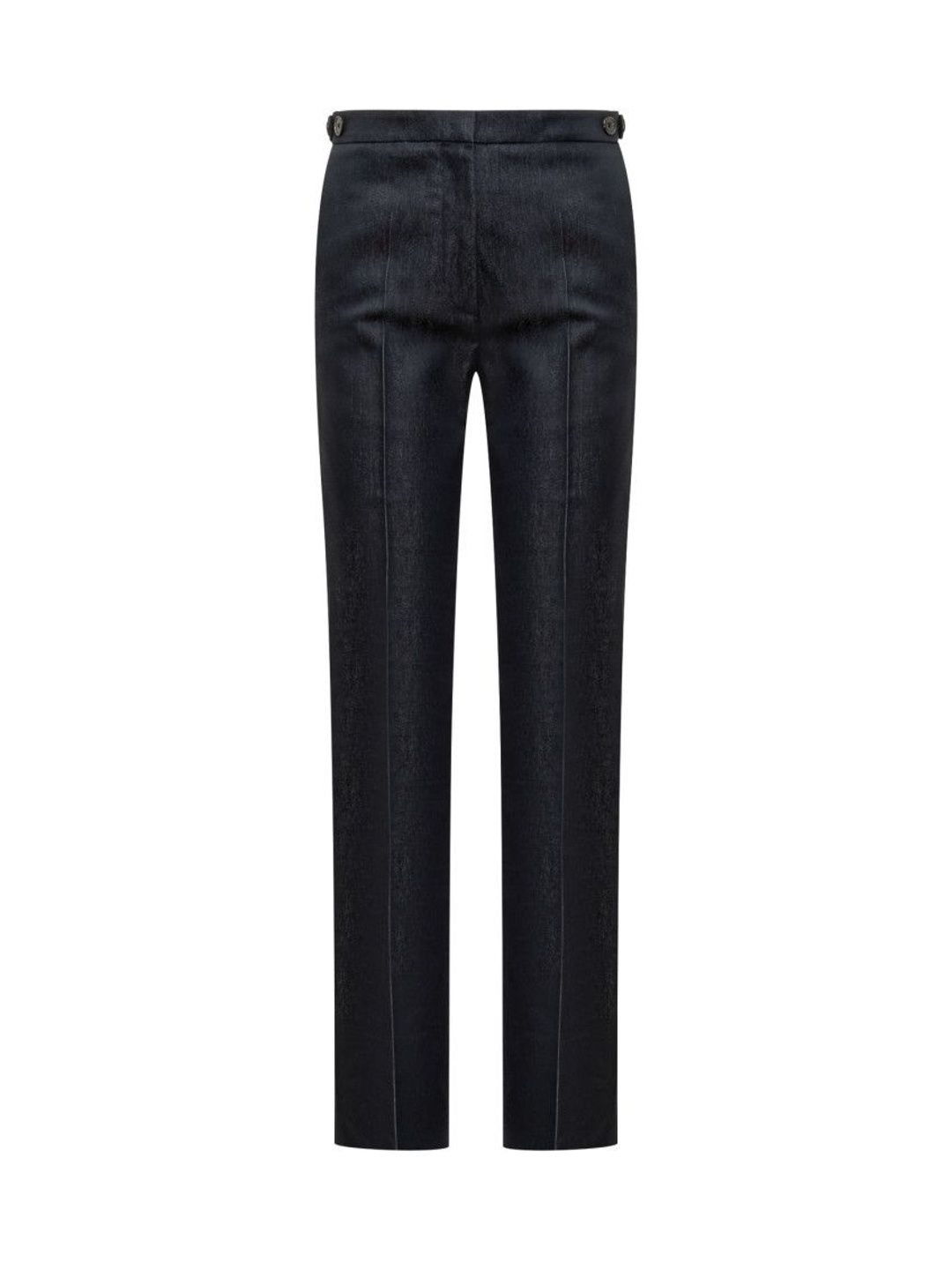 darkpark Blue Straight Flat Front Pants-picture-30