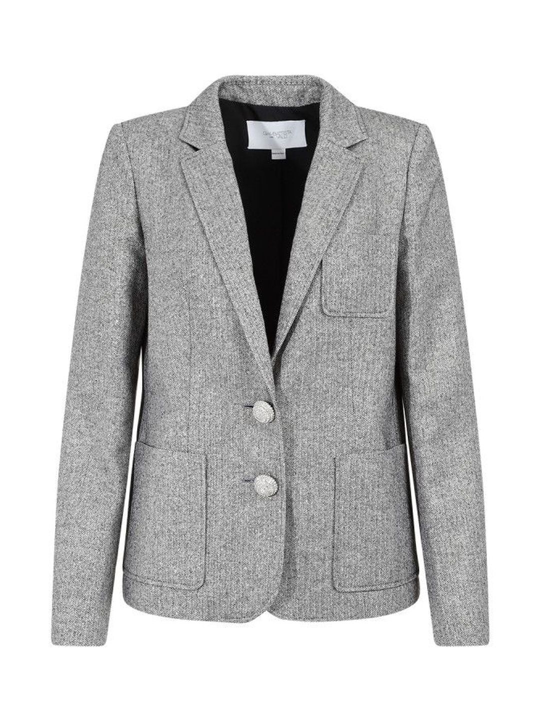 giambattista valli Light Grey Cotton Jacket-picture-11