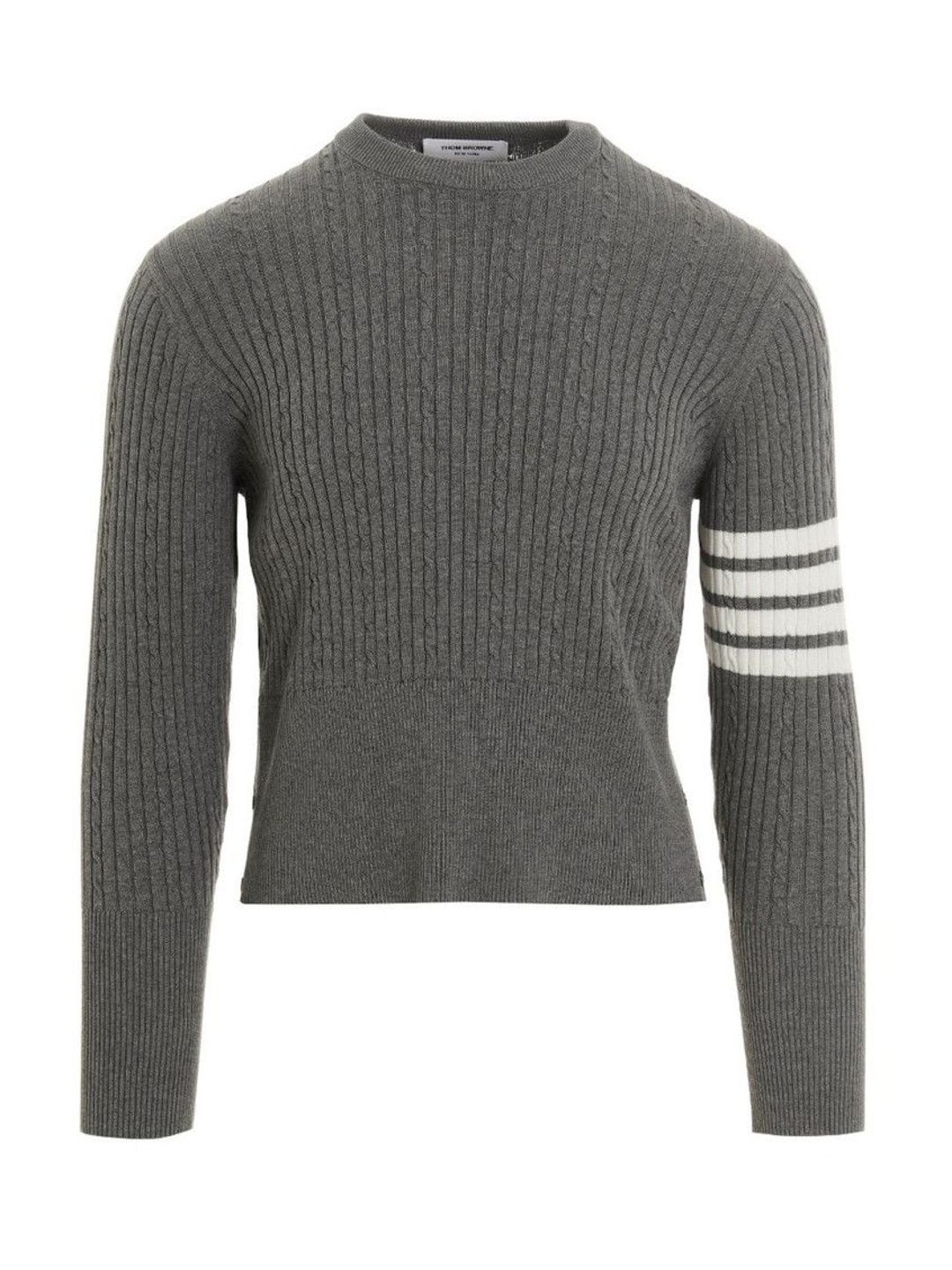 thom browne Grey4 Bar' Sweater-picture-10