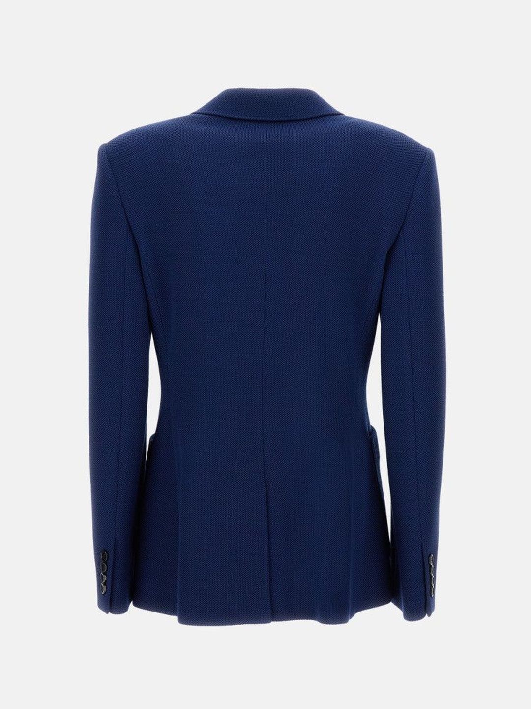 max mara Blue Single-Breasted Blazer-picture-16