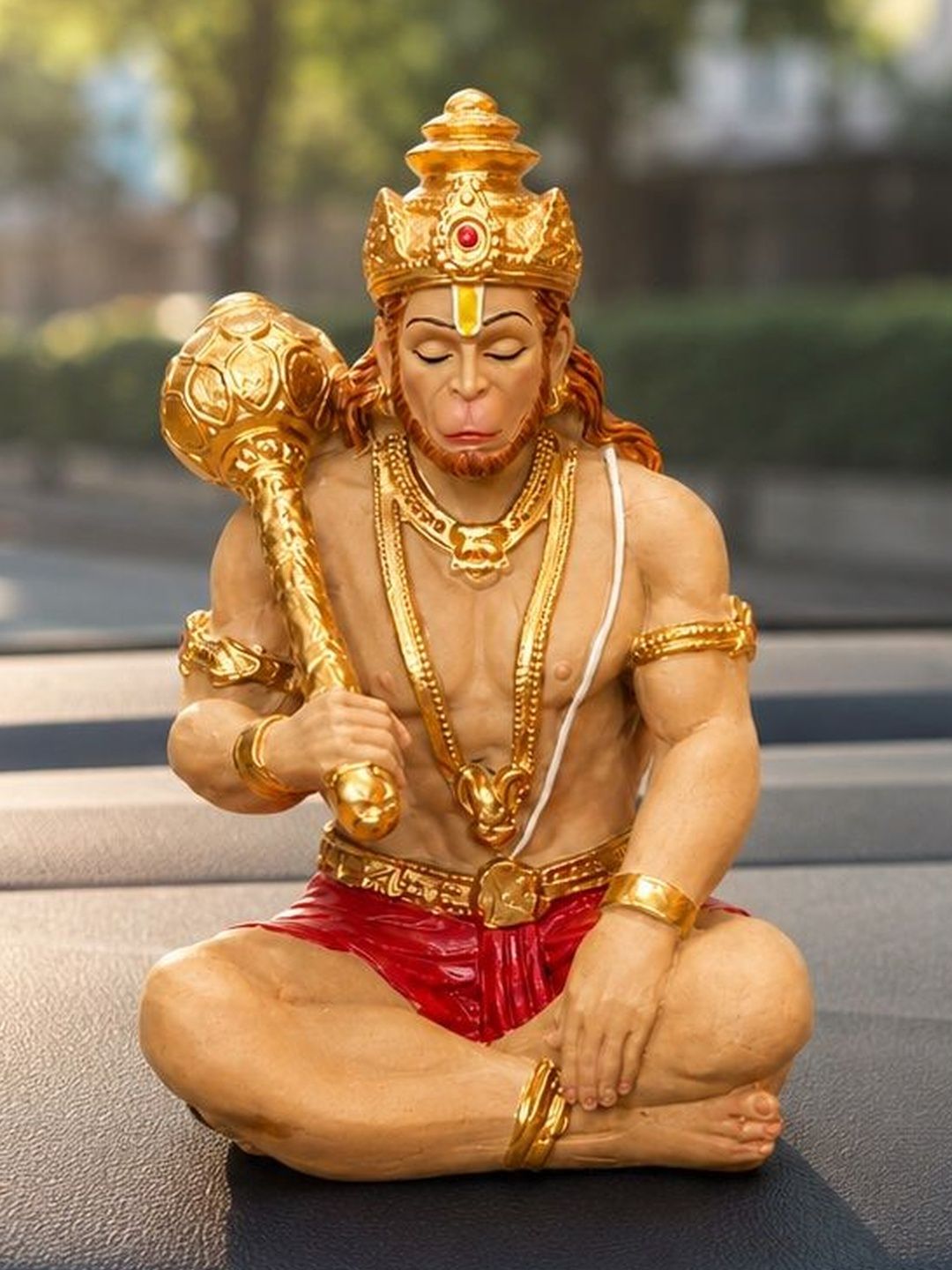 Adhvik Multicoloured Religious Idol Showpiece-picture-34
