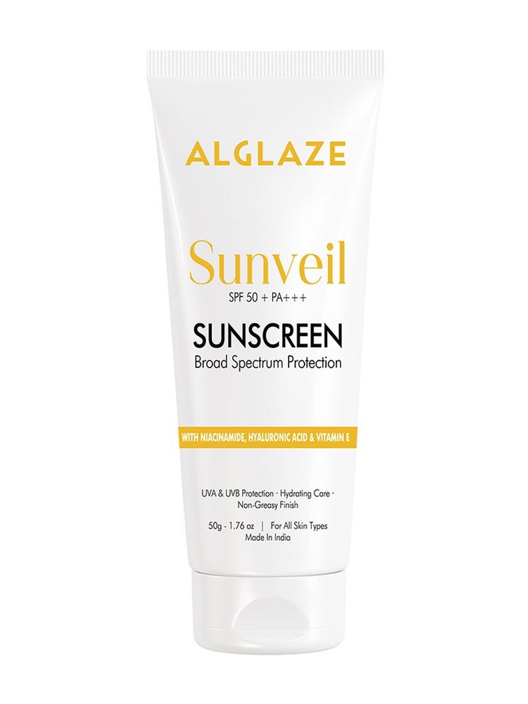 ALGLAZE Sunveil Face Sunscreen SPF 50+ PA+++ - 50 g-picture-0
