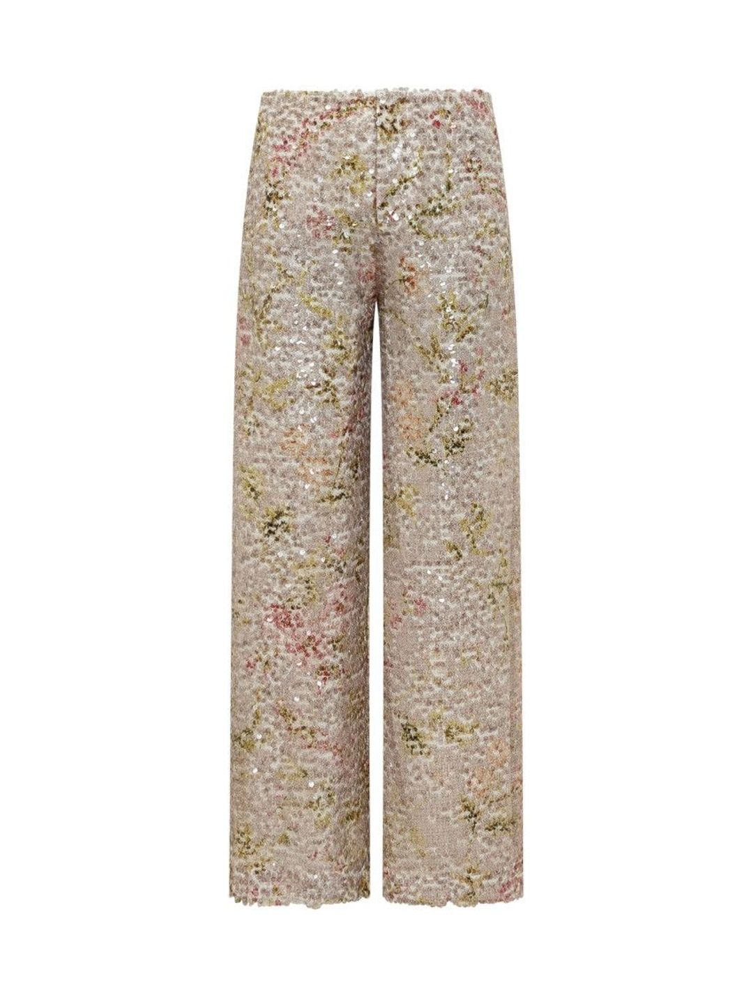 alberta ferretti Multicolor Embellished Regular Pants-picture-12