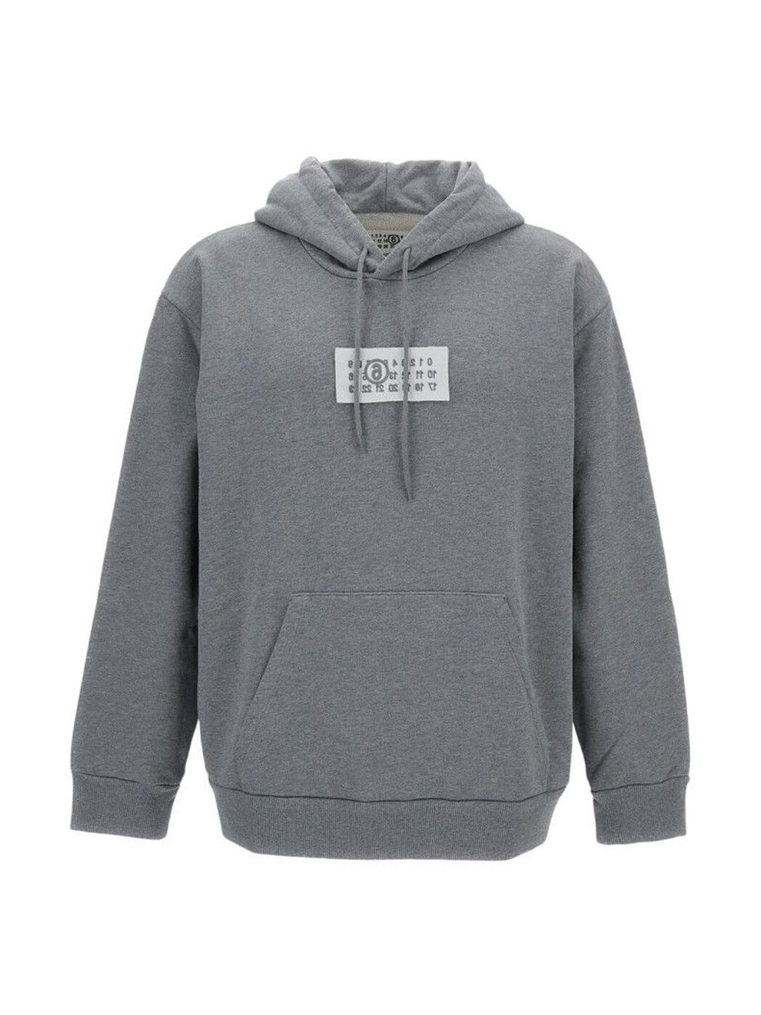 mm6 maison margiela Grey Graphic Hood Sweatshirts-picture-48