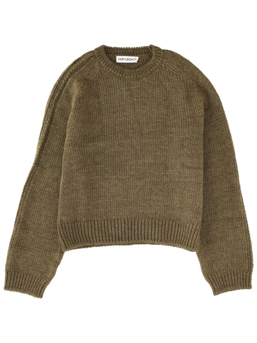our legacy Green Knitted Crew Neck Sweater-picture-33