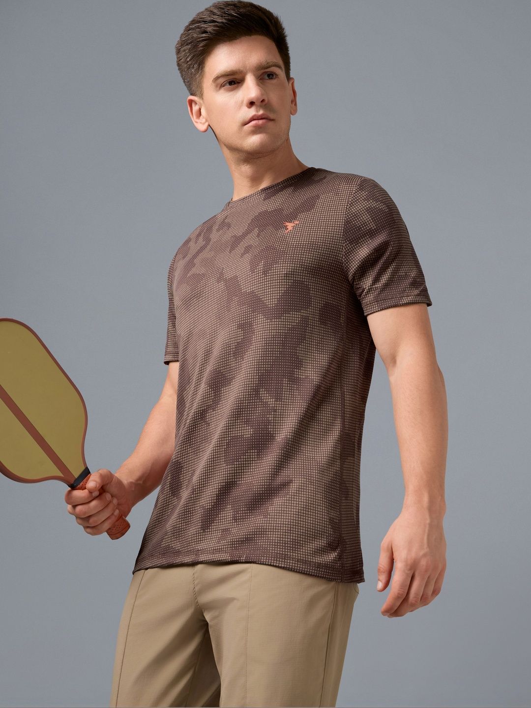 Technosport Men Camouflage Printed Slim Fit T-shirt-picture-21