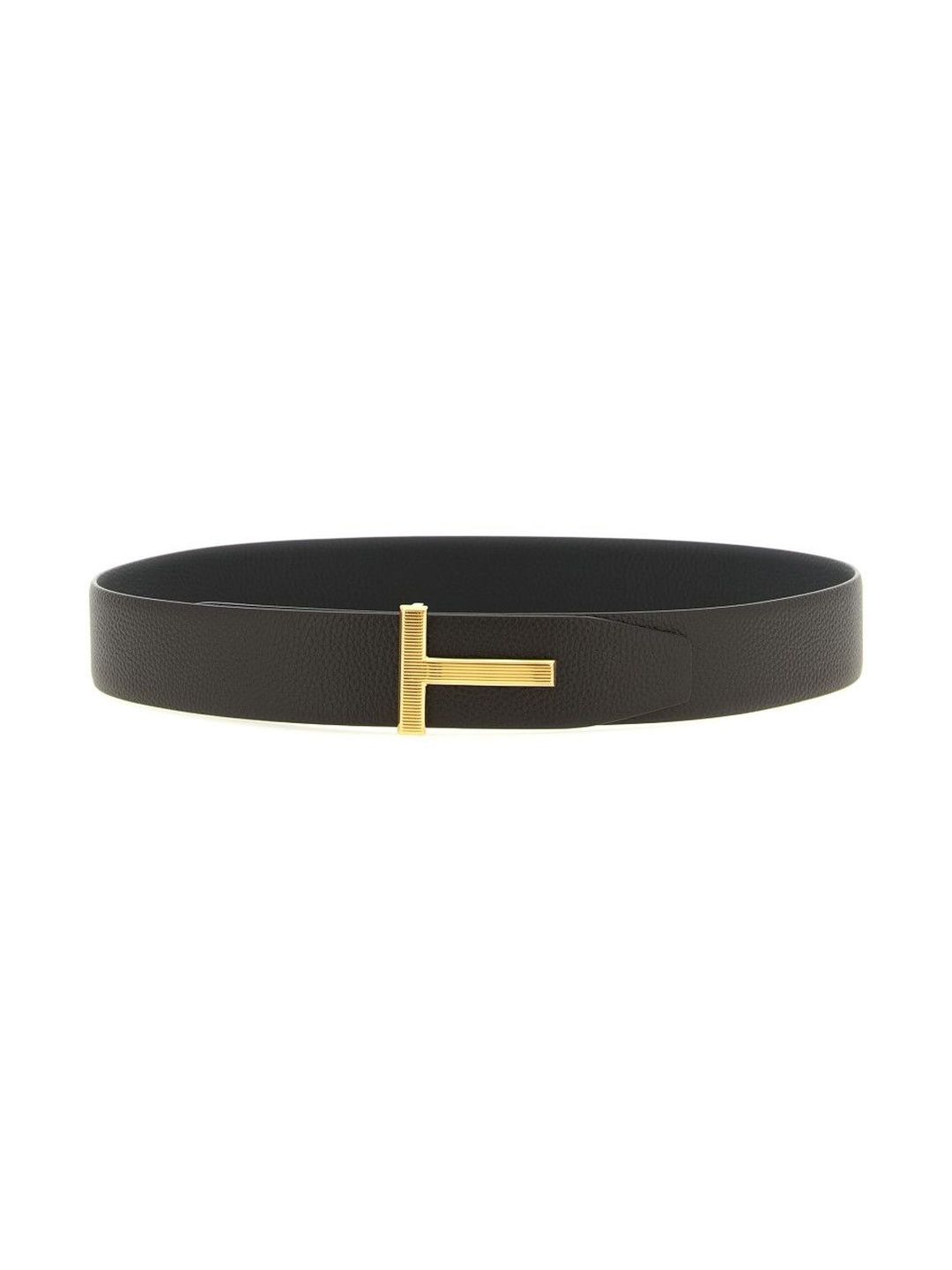 tom ford Dark Brown T Buckle Reversible Belt-picture-32