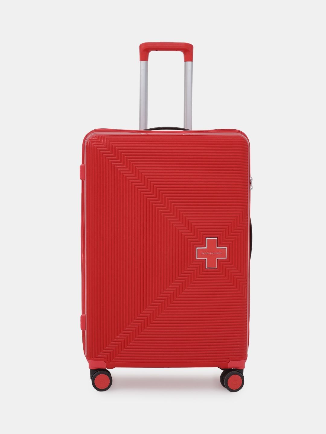 SWISS MILITARY Set Of 3 Textured Hard-Sided Trolley Bag-image-33