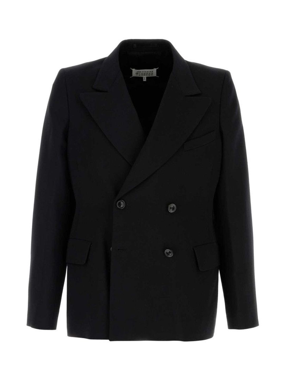 maison margiela Black Wool Blazer-picture-16