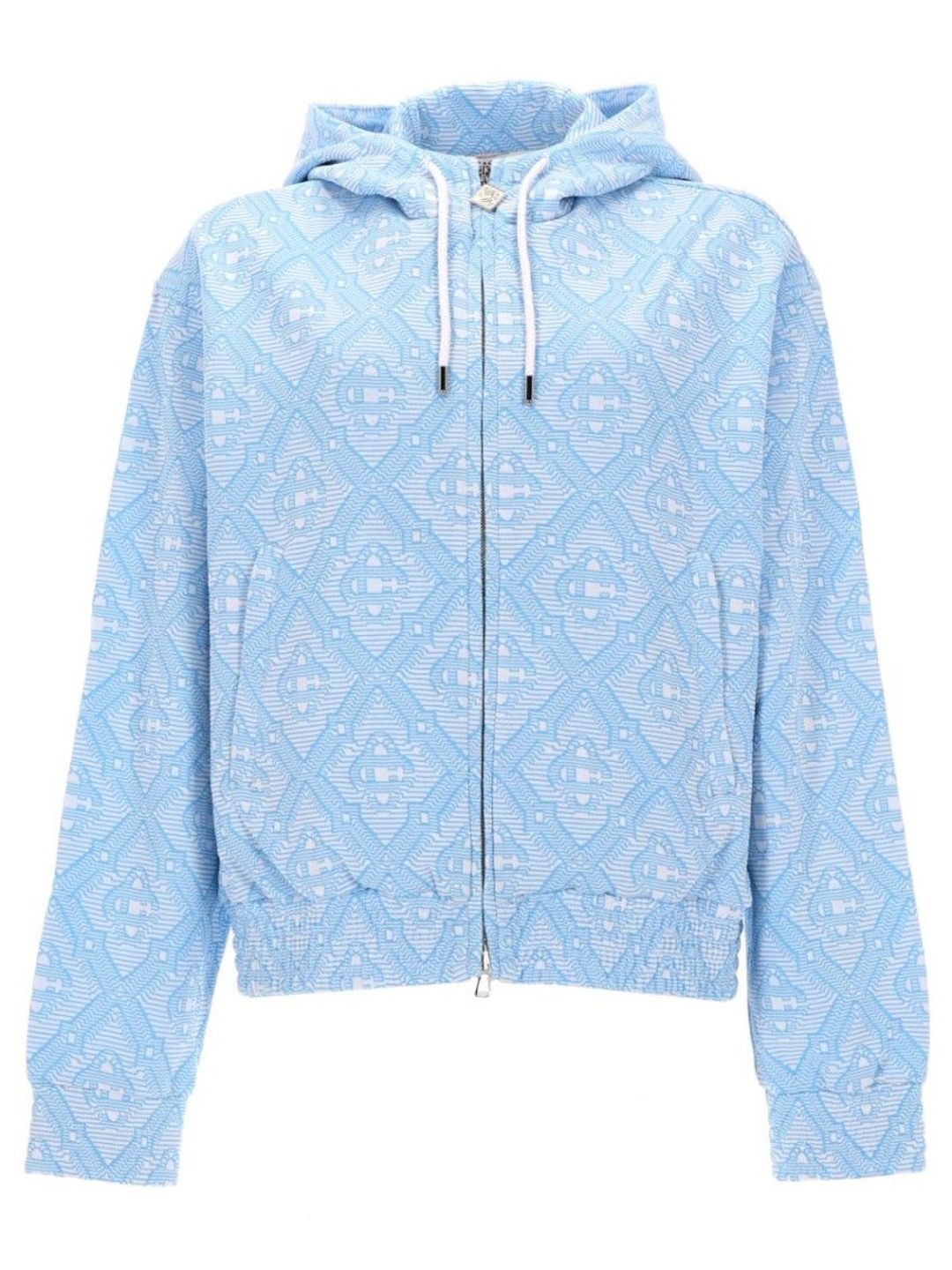 casablanca Blue Jacquard Hood Sweatshirt-picture-39