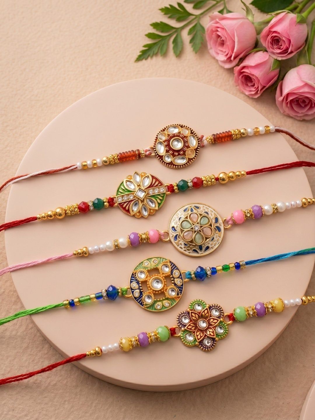 MEIRA JEWELLERY Thread Rakhi-picture-55