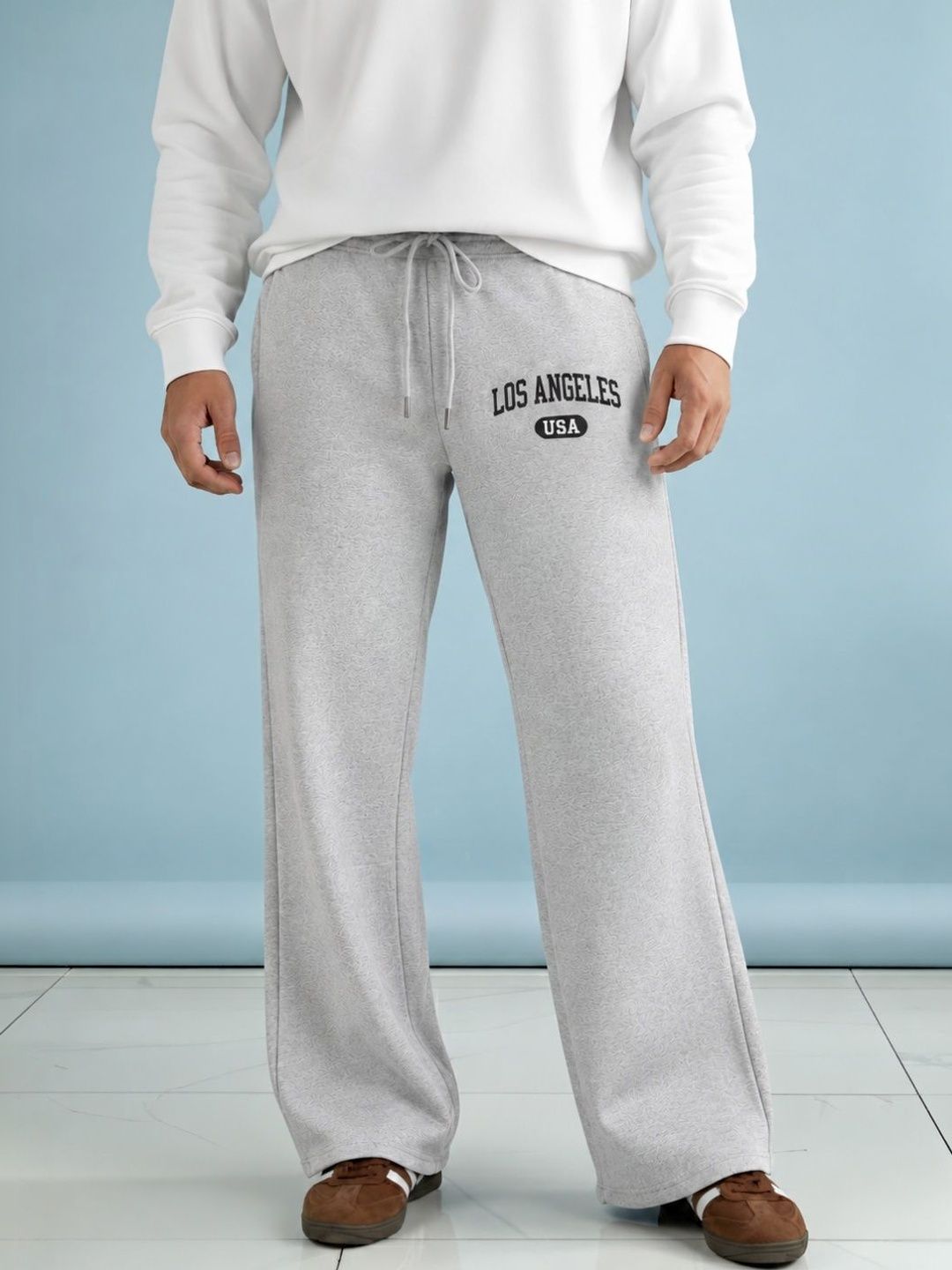 TEDWOODS Men Baggy Typography Training Track Pants-picture-14