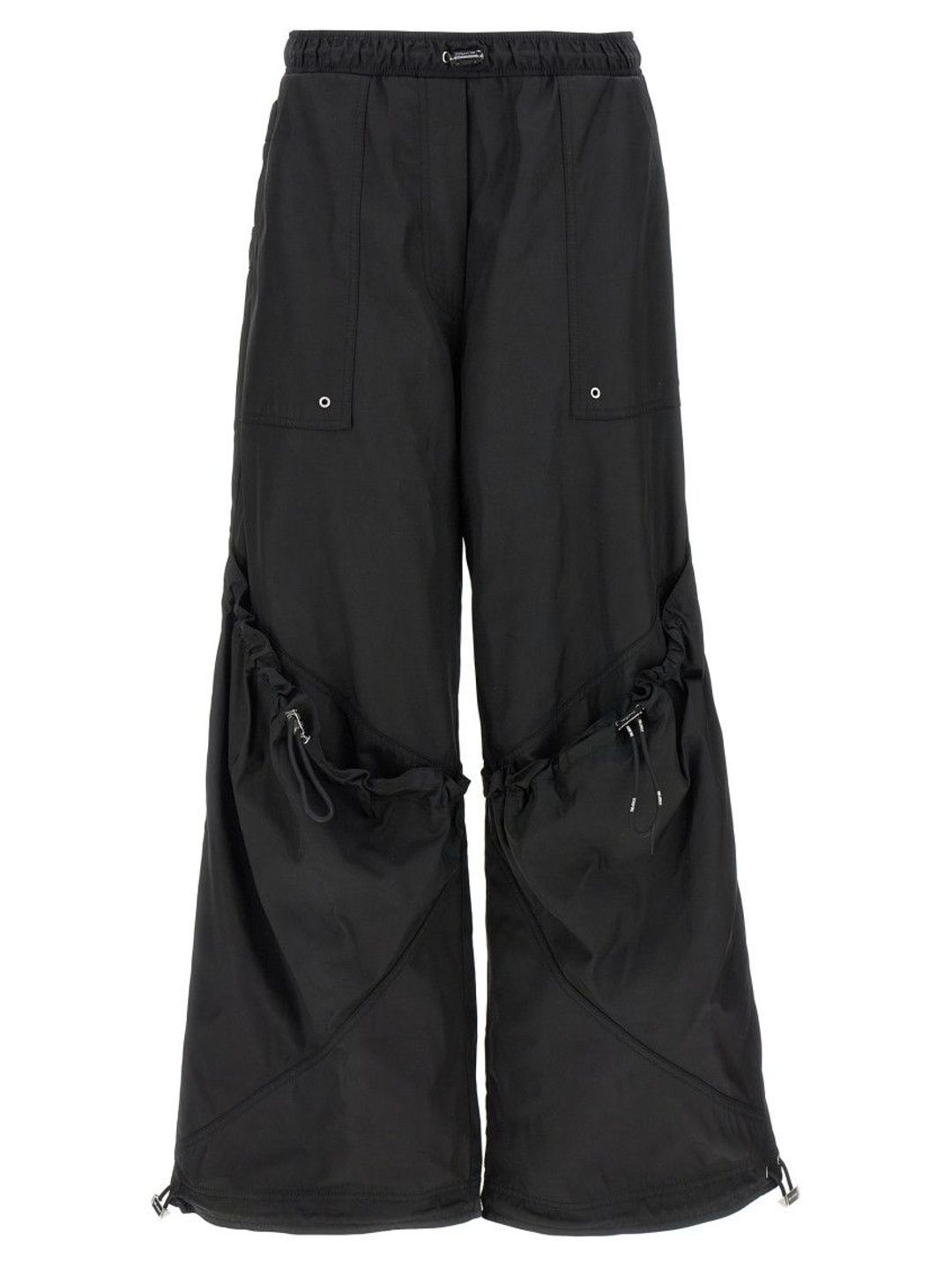 the attico Black Oversized pants-picture-47