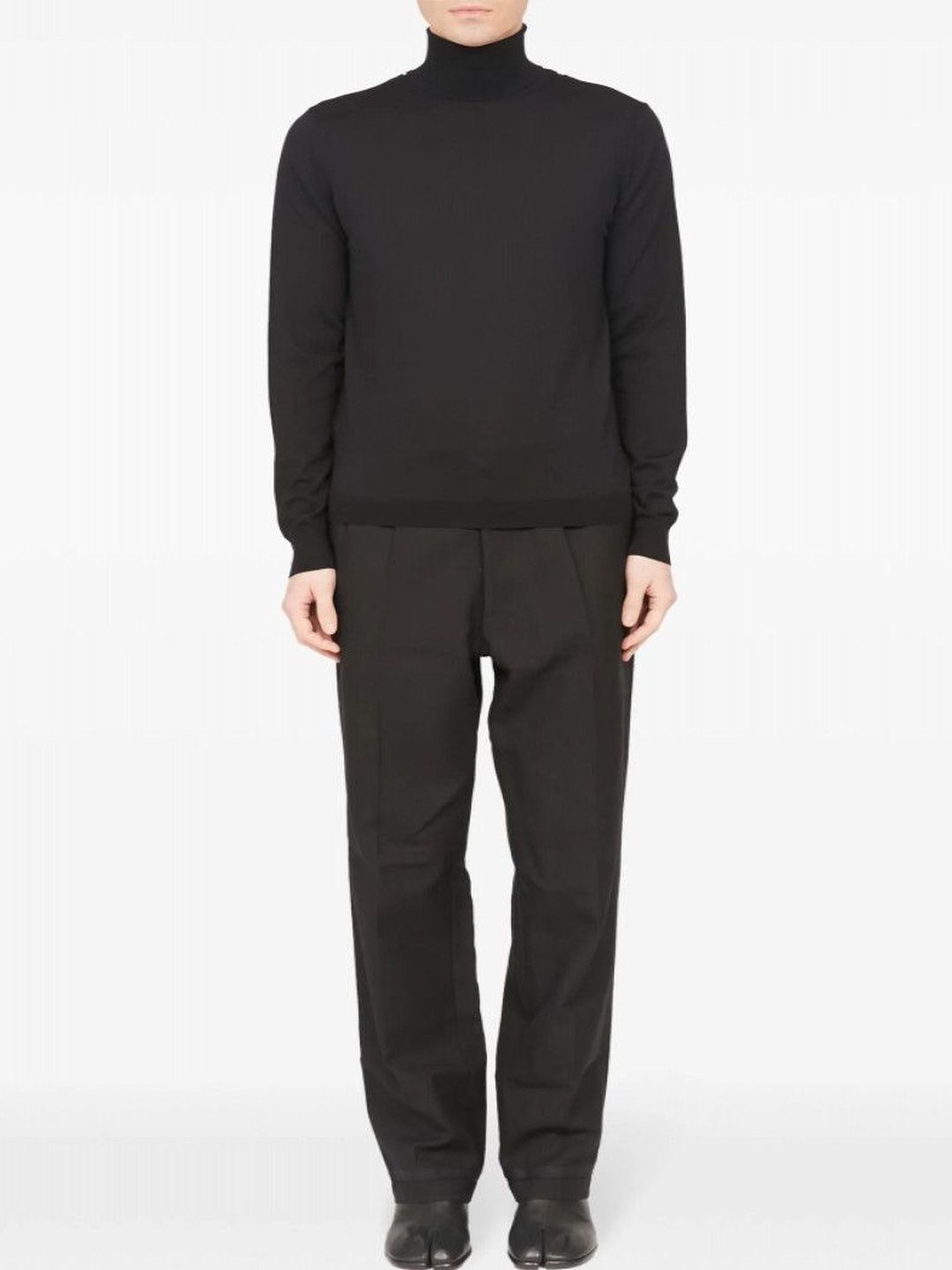 maison margiela Black Wool Sweater-picture-19