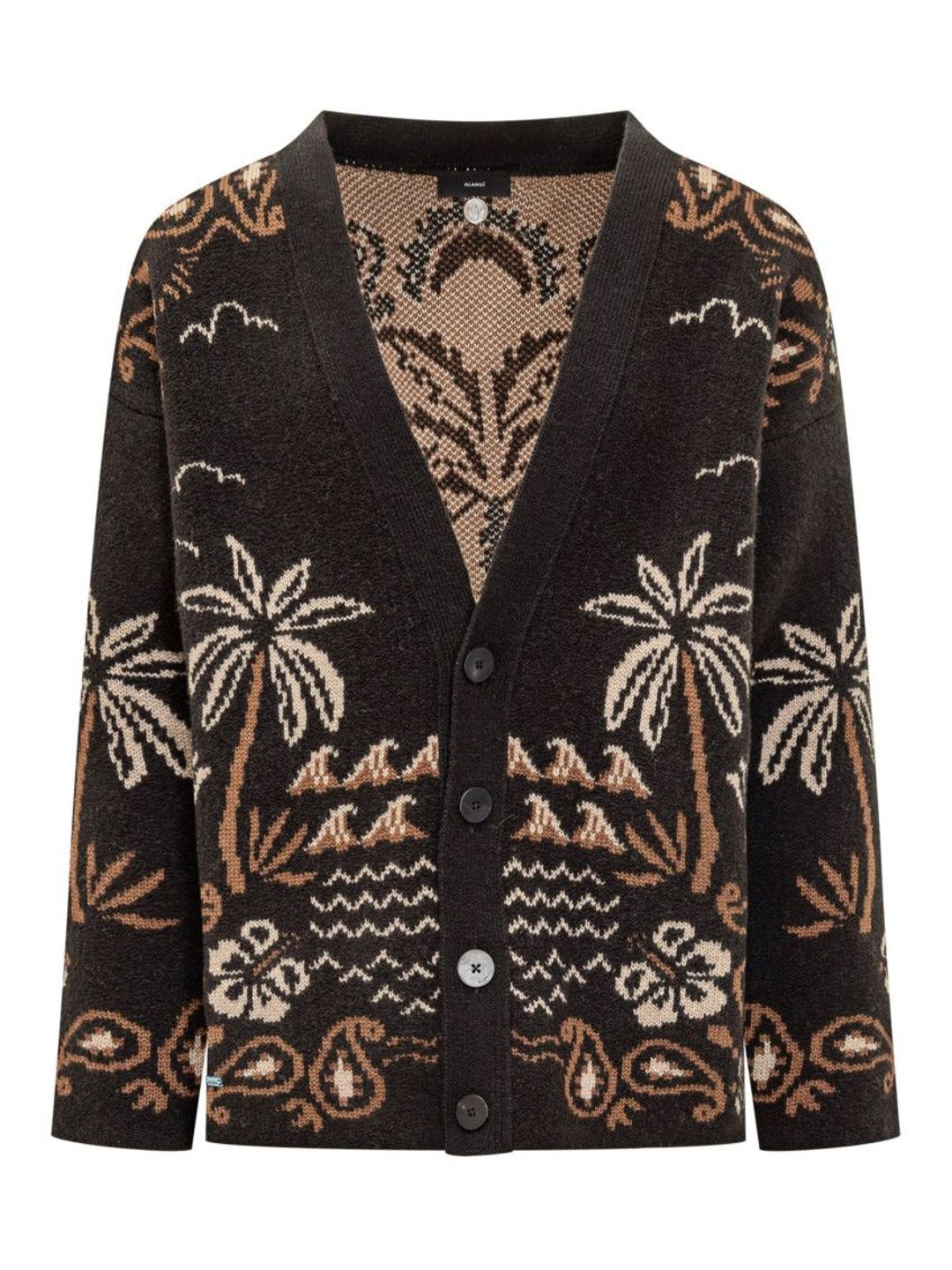 alanui Black Paisley Cardigans-picture-48