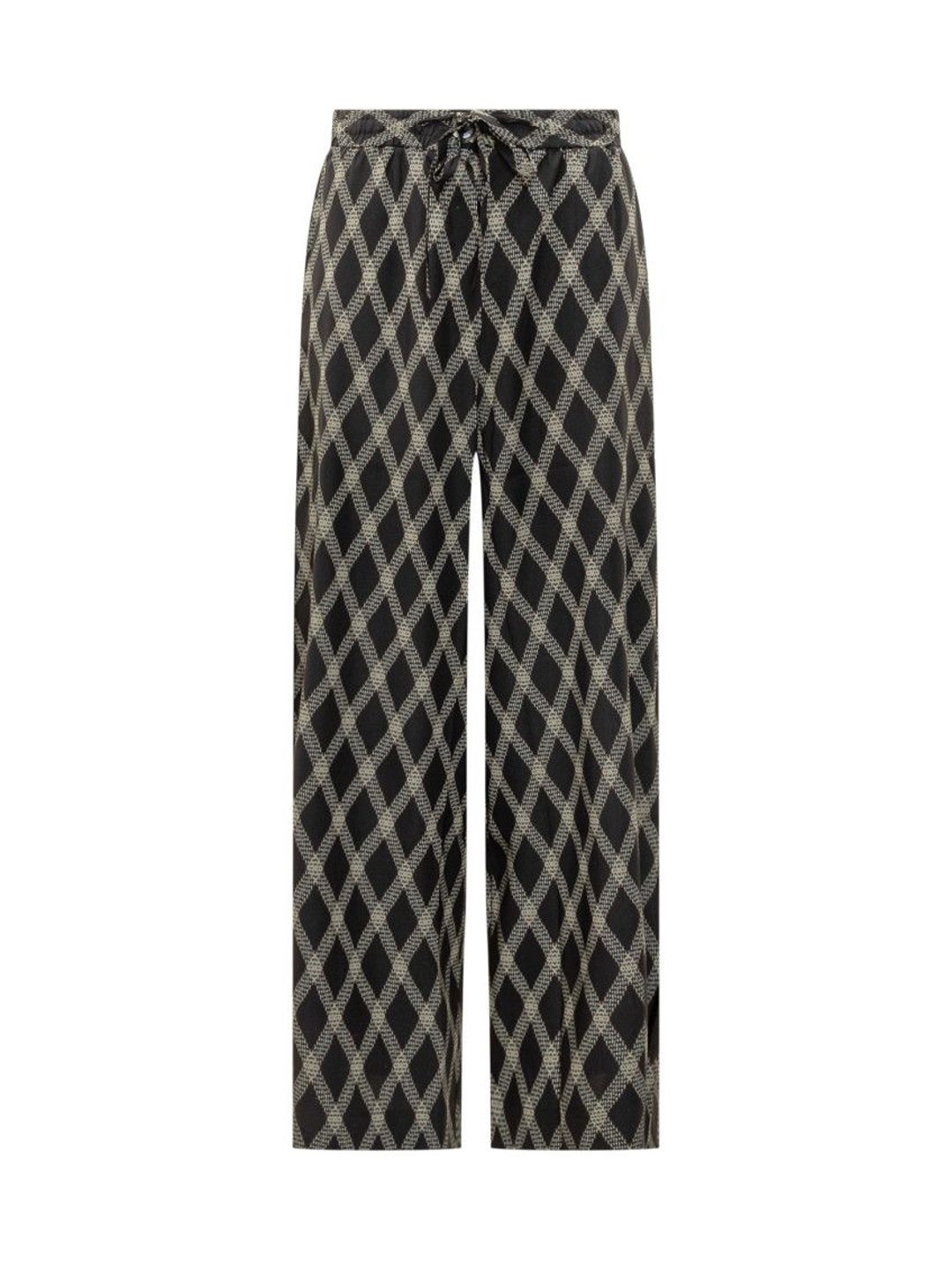 pierre louis mascia Black Loose Drawstring Pants-picture-26