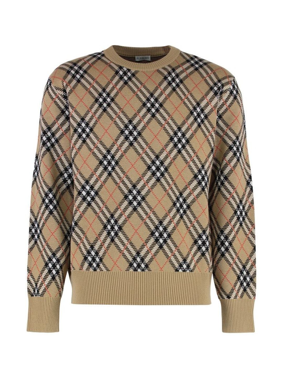 burberry Beige Crew Neck Sweater-picture-37